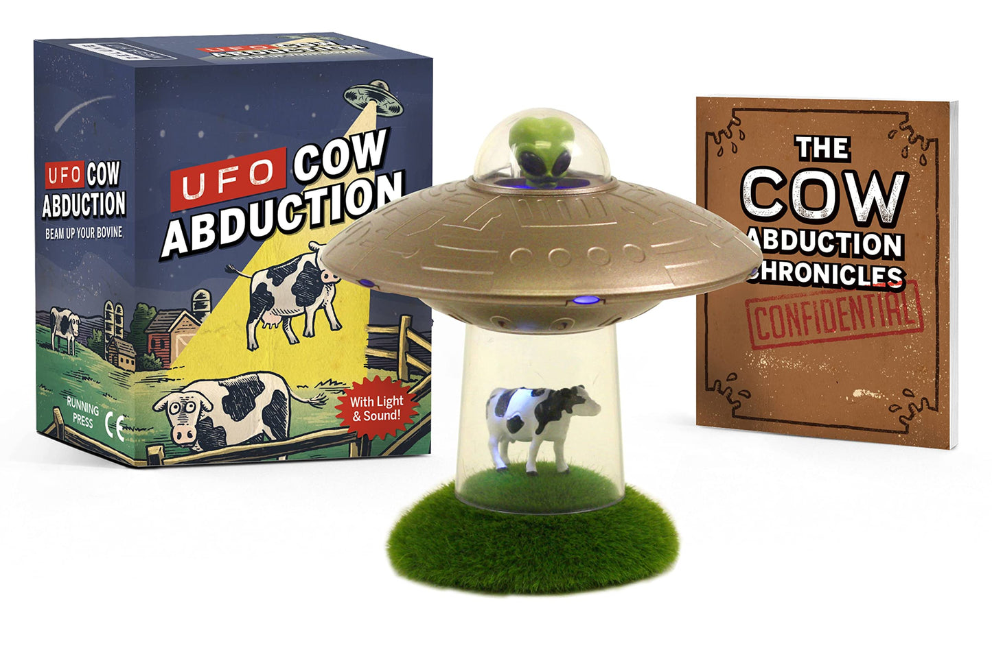 Libro: UFO Cow Abduction: Beam Up Your Bovine (With Light and Sound!) (RP Minis)