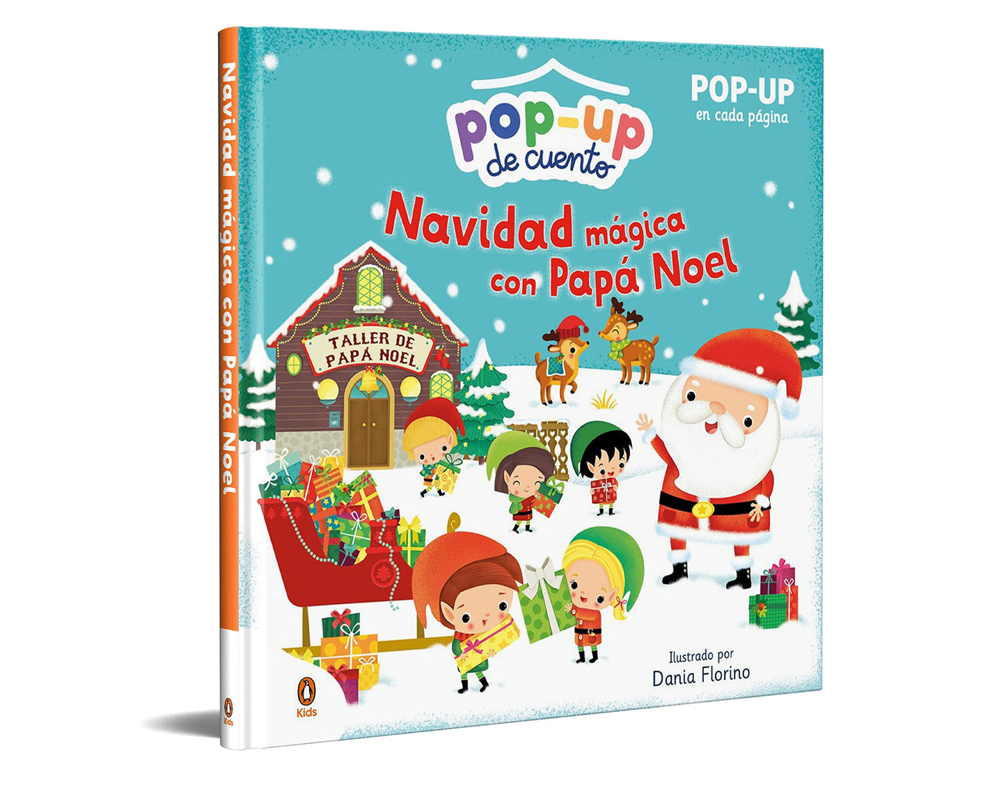 Libro: Navidad mágica con Papá Noel (Pop-up de cuento): Con Pop-Up en cada página para niños y niñas