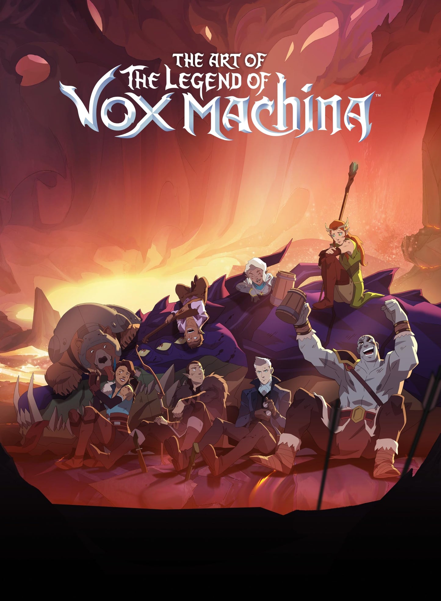 Libro: The Art of The Legend of Vox Machina