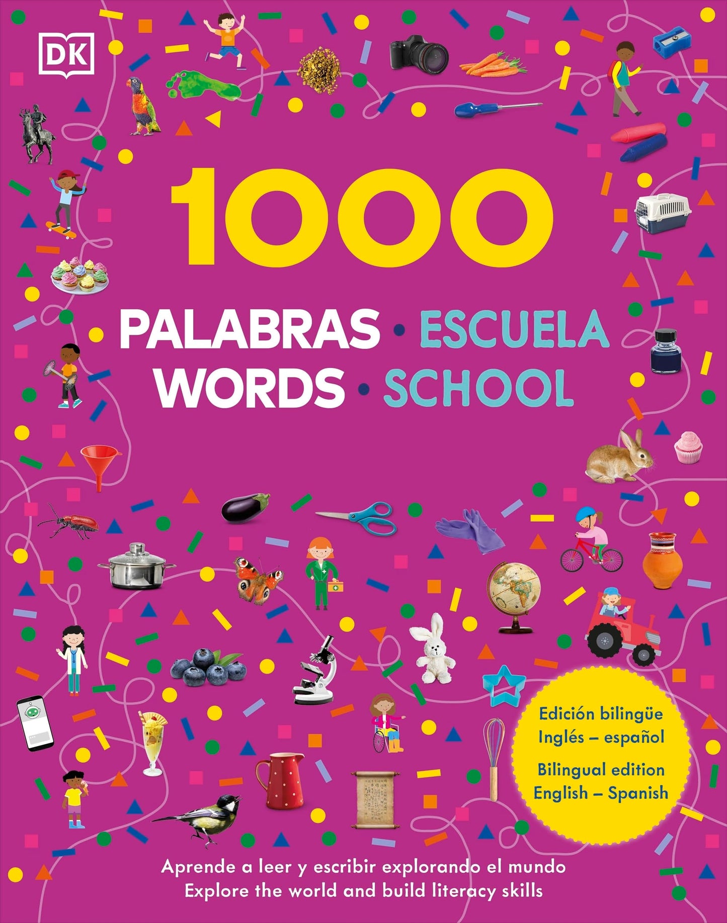 Libro: 1000 palabras: Escuela / 1000 Words: School: Aprende vocabulario en inglés y español