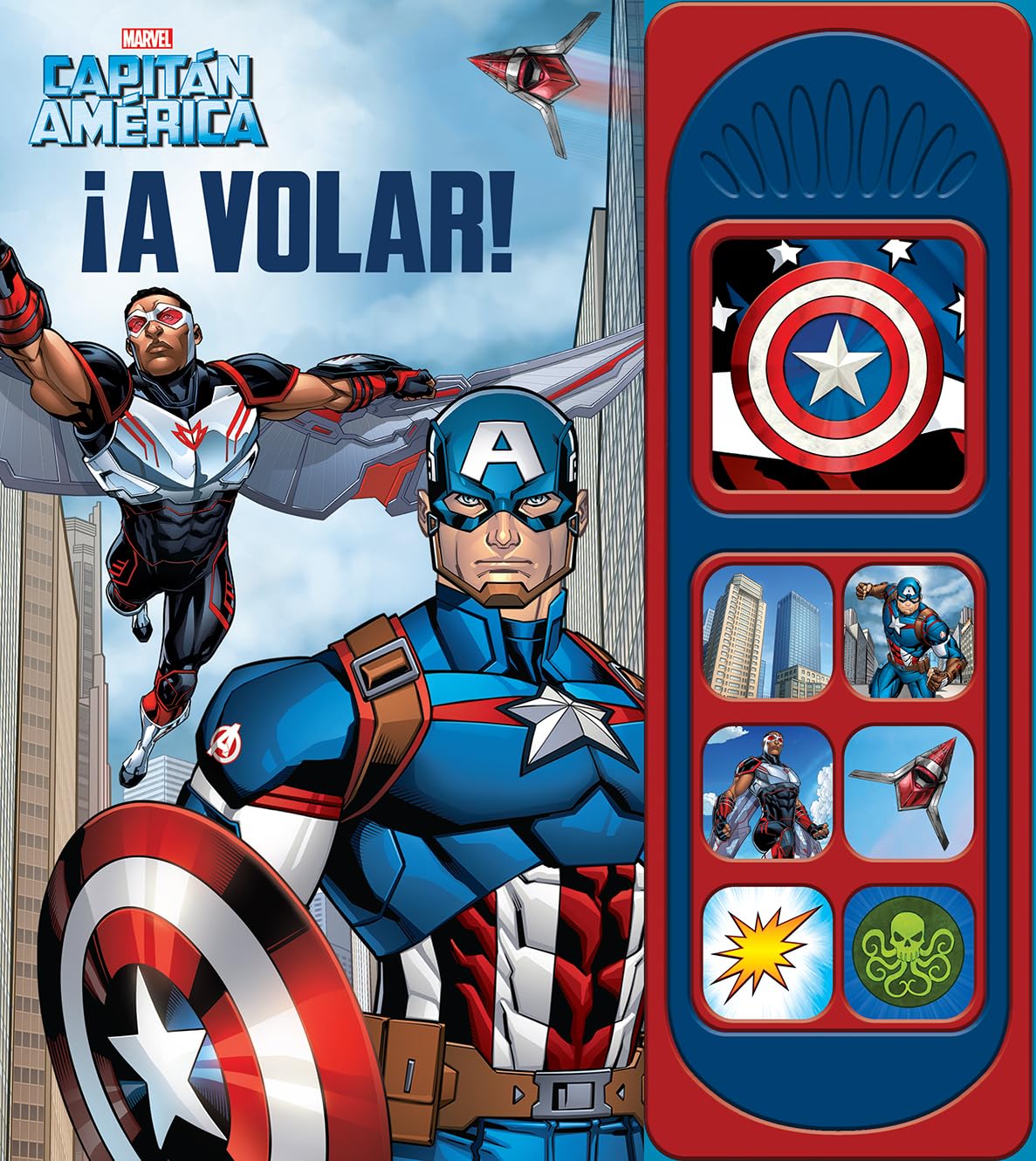 Libro: A VOLAR. MARVEL CAPITAN AMERICA. 7B LSB