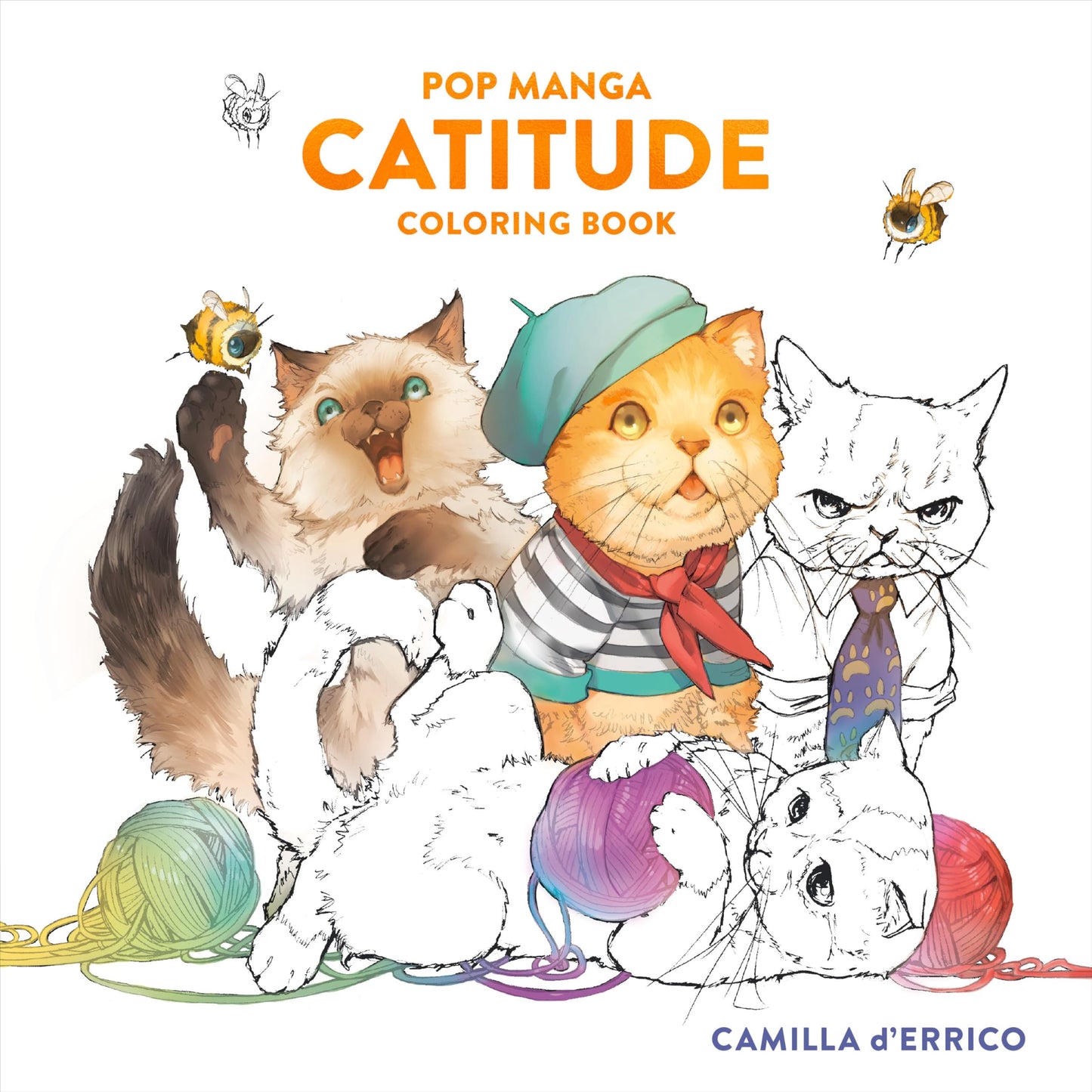 Libro: Pop Manga Catitude Coloring Book
