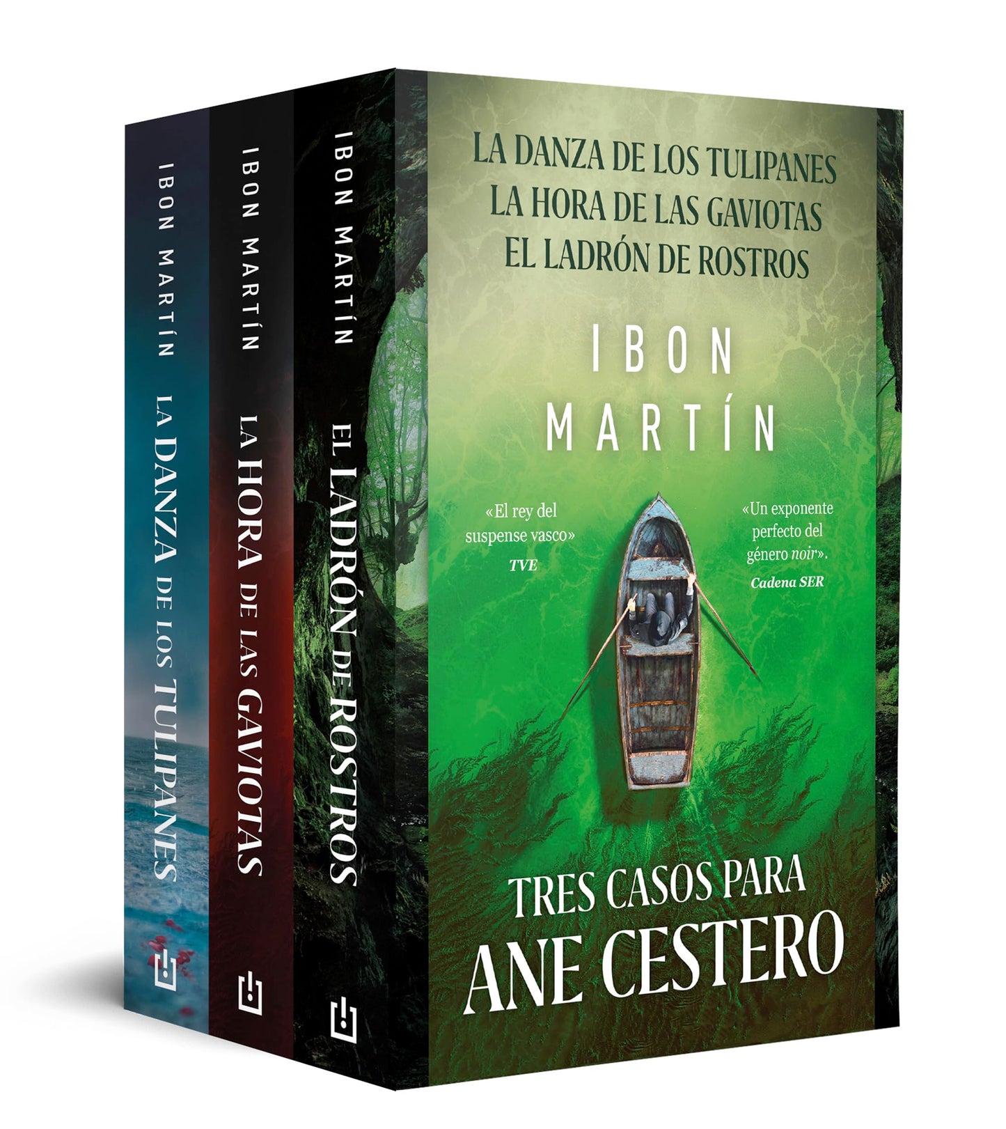 Libro: Tres casos para Ane Cestero (pack con: La danza de los tulipanes | La hora de las gaviotas | El ladrón de rostros) (Inspectora Ane Cestero) (Best Seller)