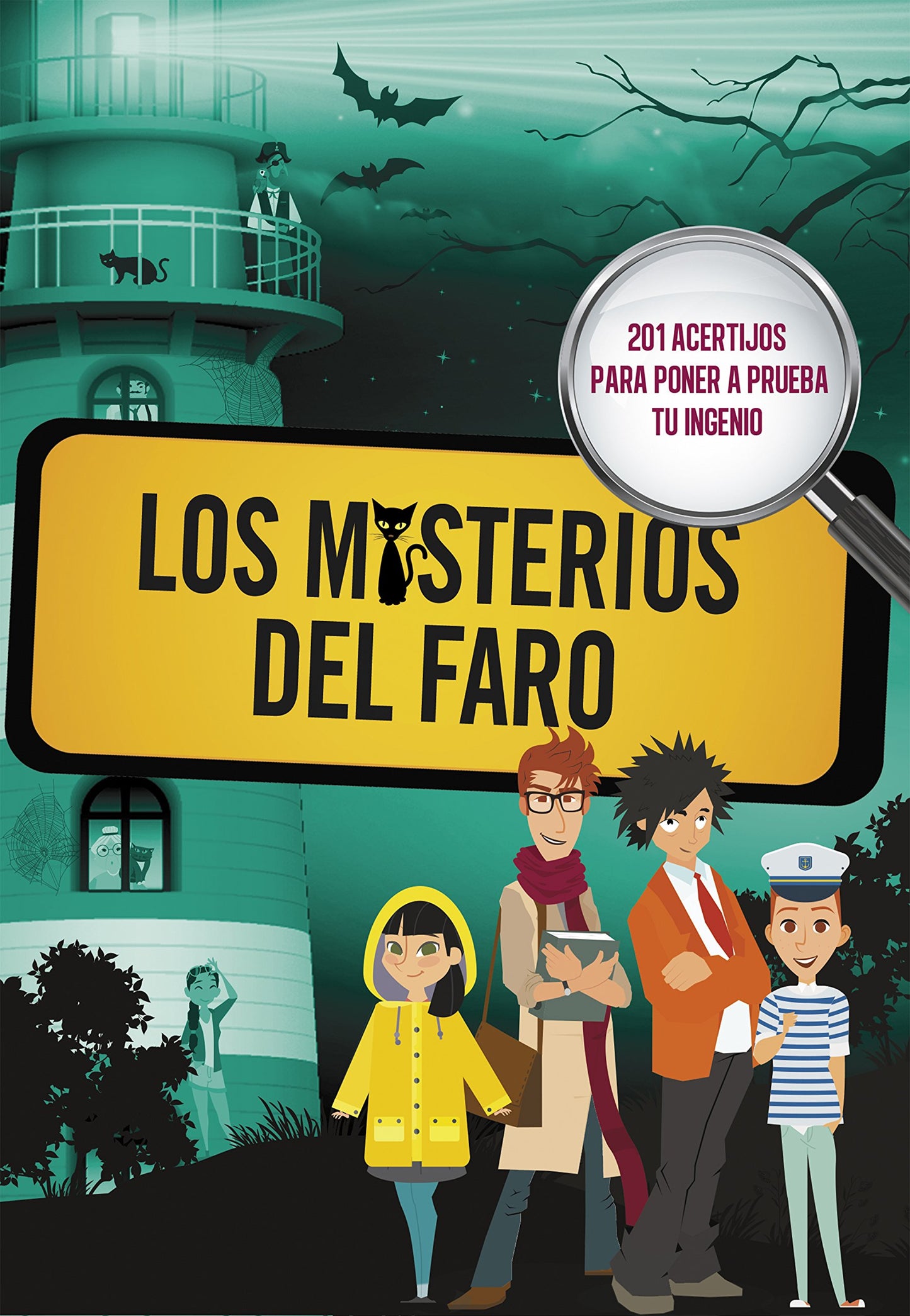 Libro: Los misterios del faro (Sociedad secreta de superlistos): 201 acertijos para poner a prueba tu ingenio (No ficción ilustrados)