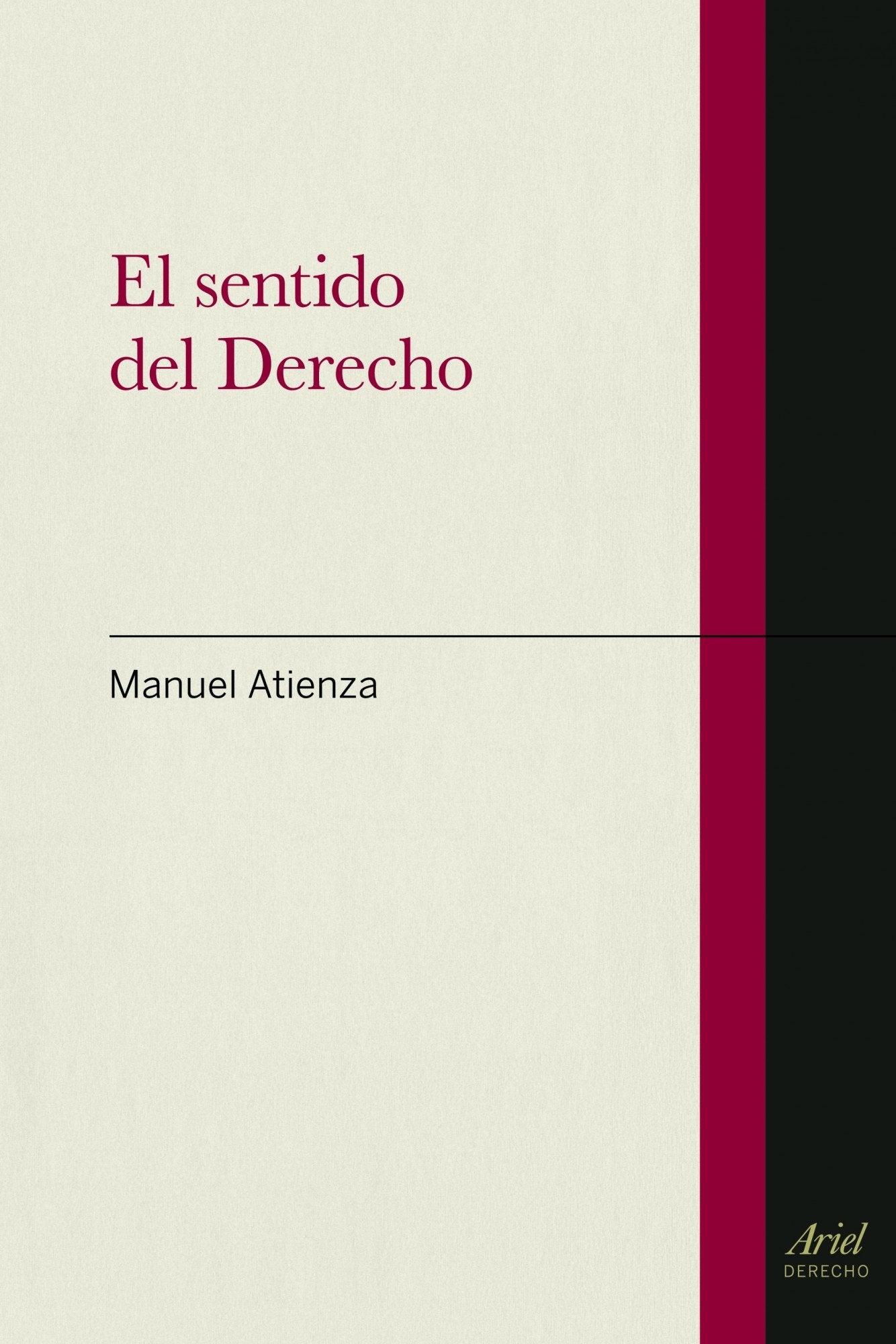 Libro: El sentido del Derecho