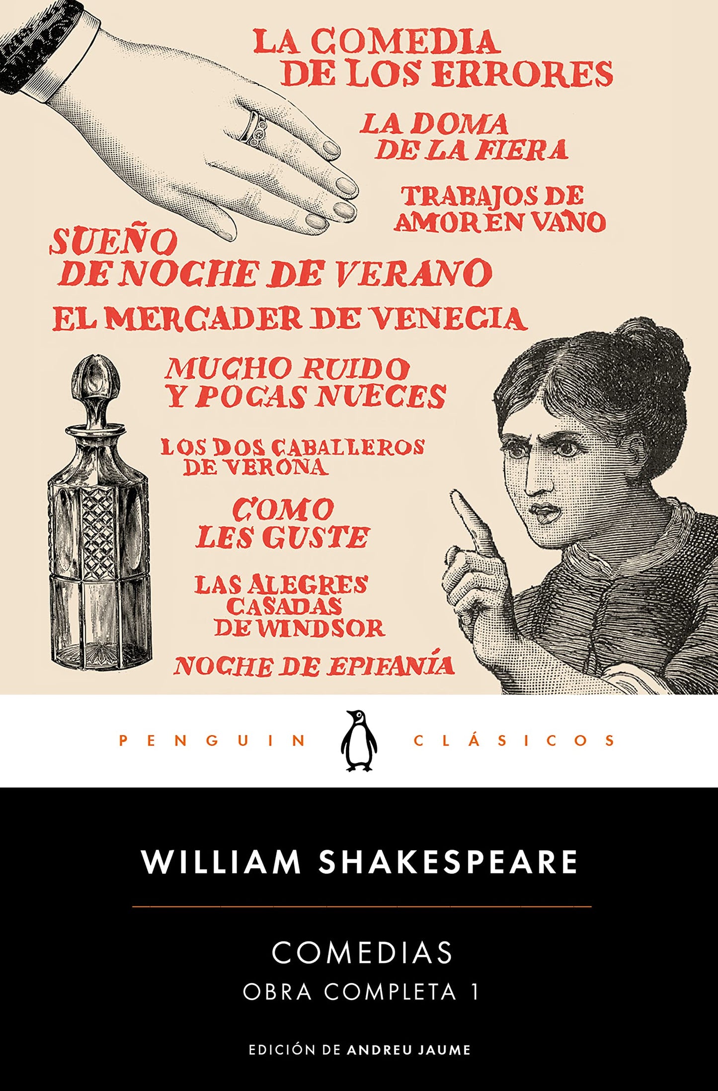 Comedias (Obra completa Shakespeare 1) (Penguin Clásicos)