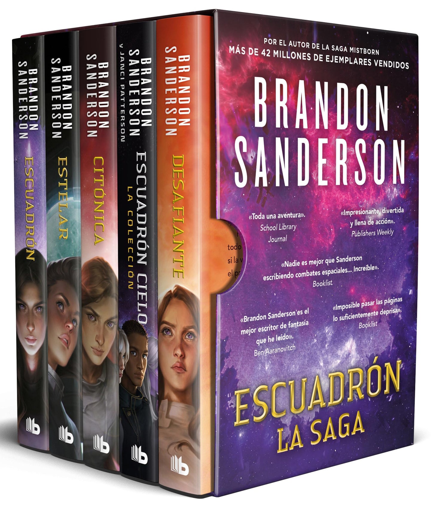 Libro: Estuche Escuadrón (Contiene: Escuadrón | Estelar | Citónica | Escuadrón Cielo | Desafiante): Contiene Escuadrón / Estelar / Citónica / ... / Starsight / Cytonic / Defiant (Ficción)