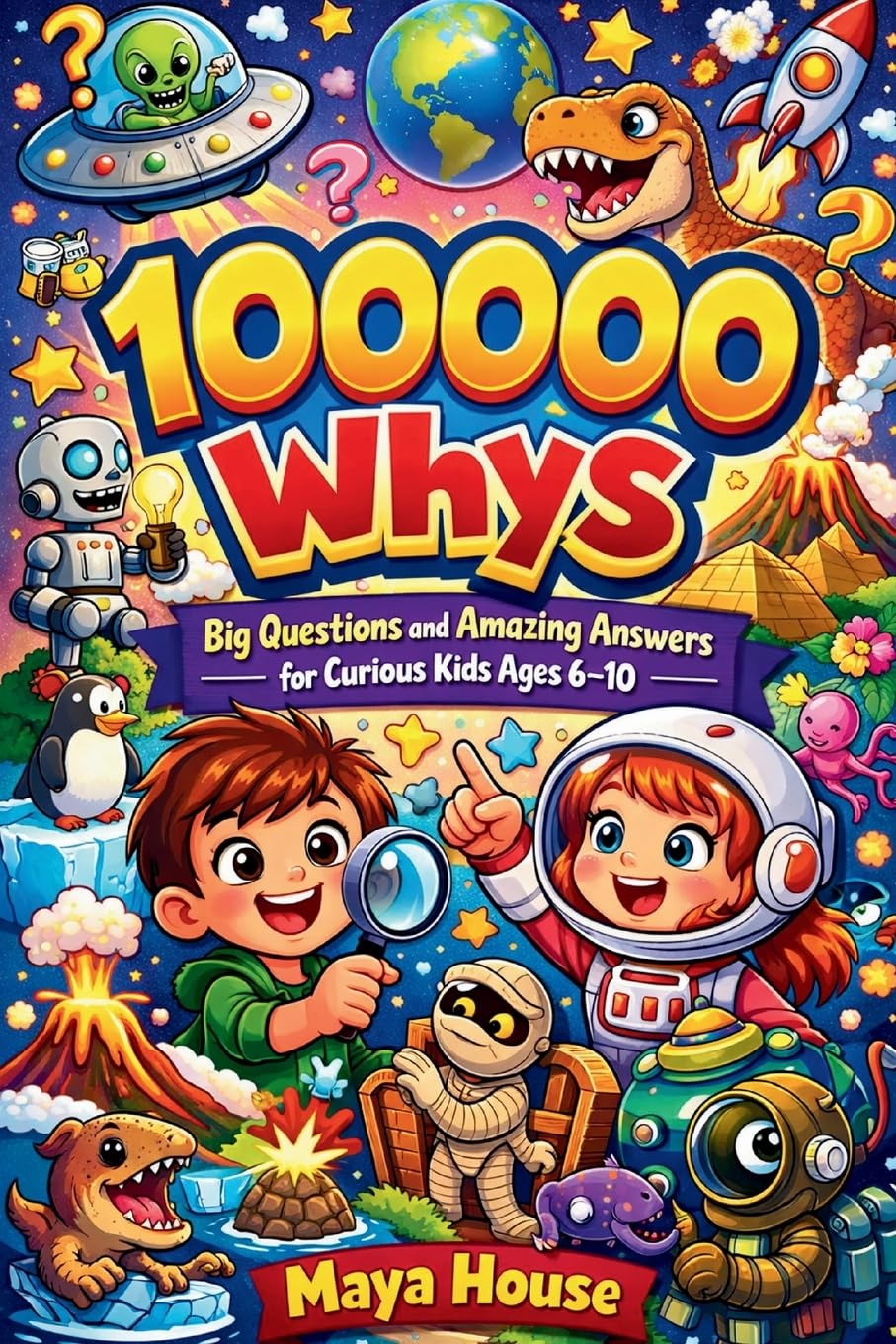 Libro: 100000 Whys: Big Questions and Amazing Answers for Curious Kids Ages 6–10