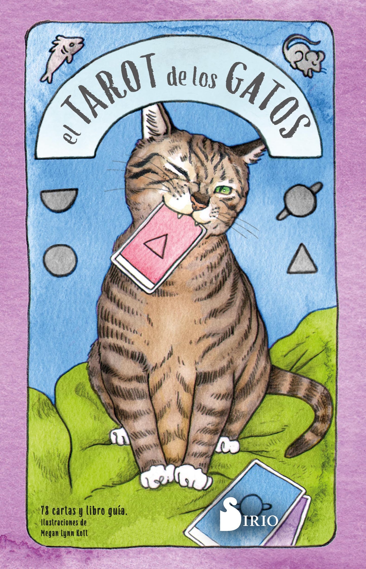 Libro: El tarot de los gatos: Estuche libro + cartas