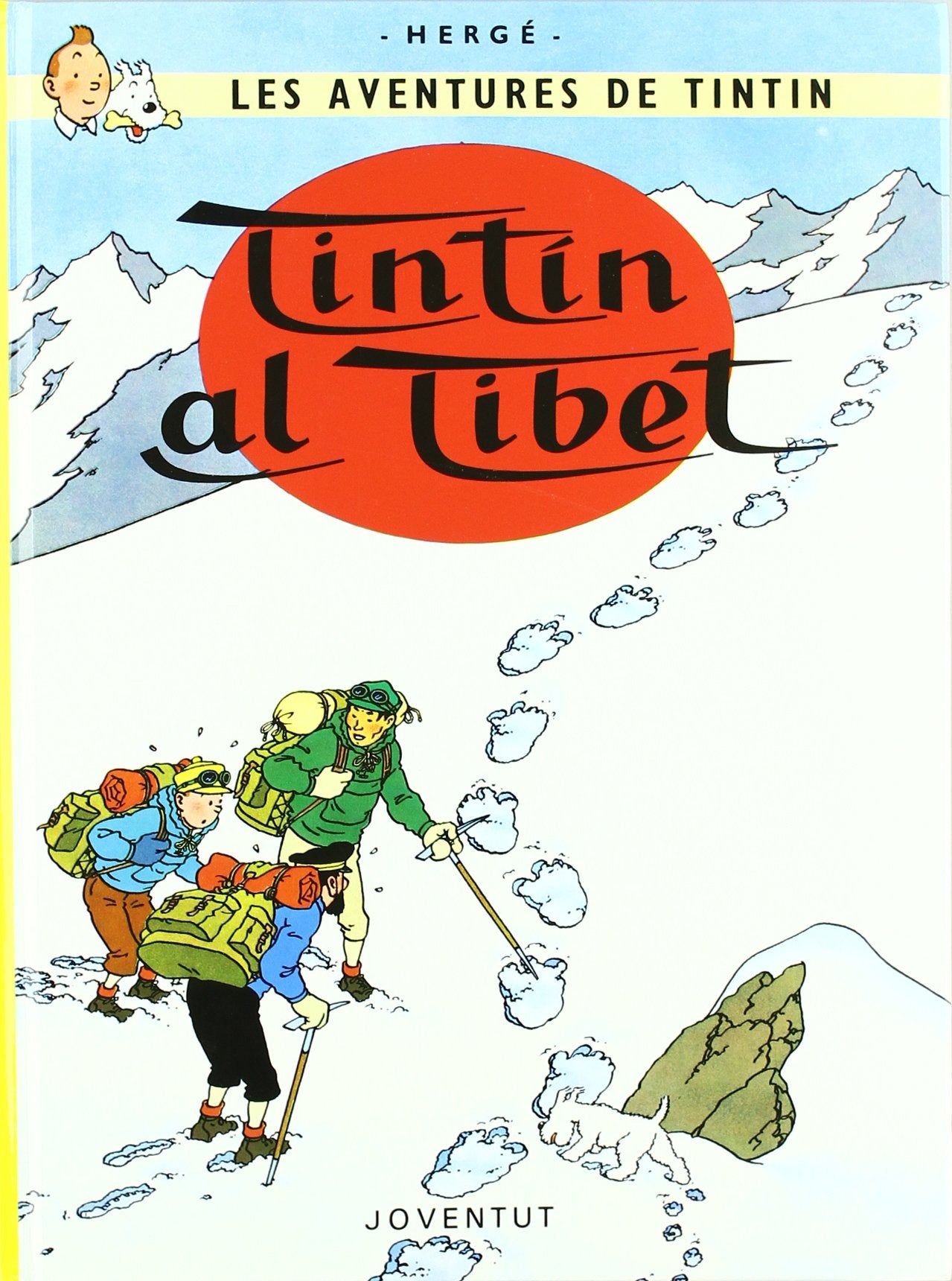 Libro: Tintín al Tibet (LES AVENTURES DE TINTIN CATALA)
