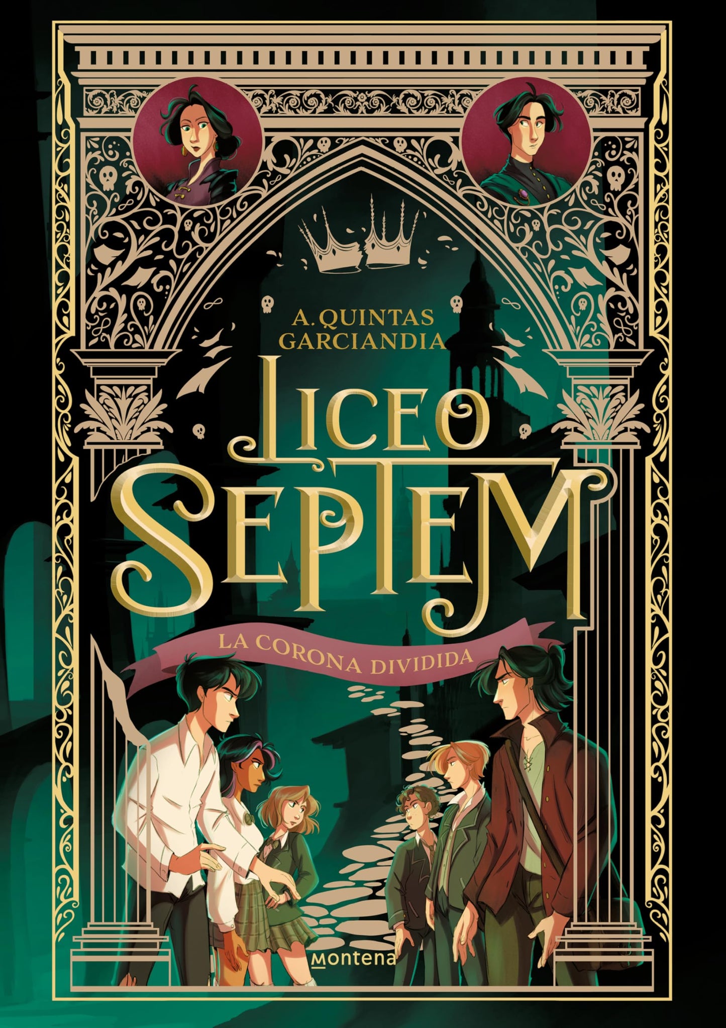 Libro: Liceo Septem 3 - La corona dividida (Montena)