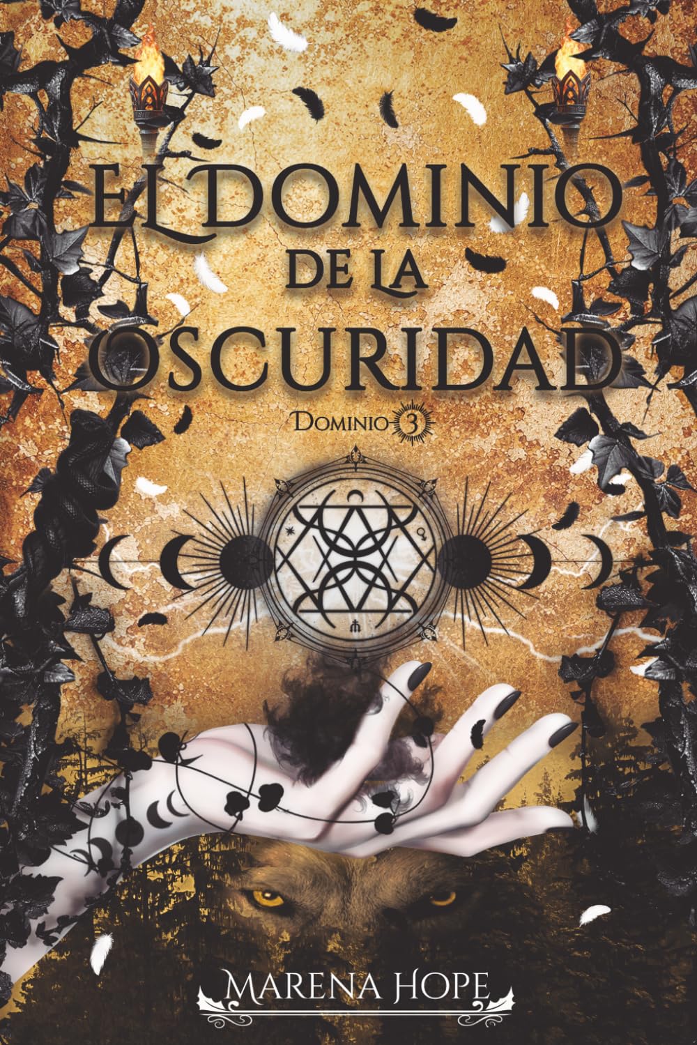 Libro: El Dominio de la Oscuridad: Fantasía urbana oscura con romance: vampiros, brujos y ángeles caídos