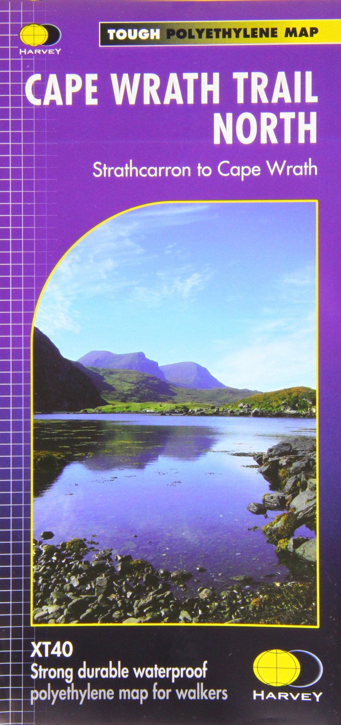 Libro: Cape Wrath Trail North XT40: Route Map: Strathcarron to Cape Wrath (Trail Map XT40)