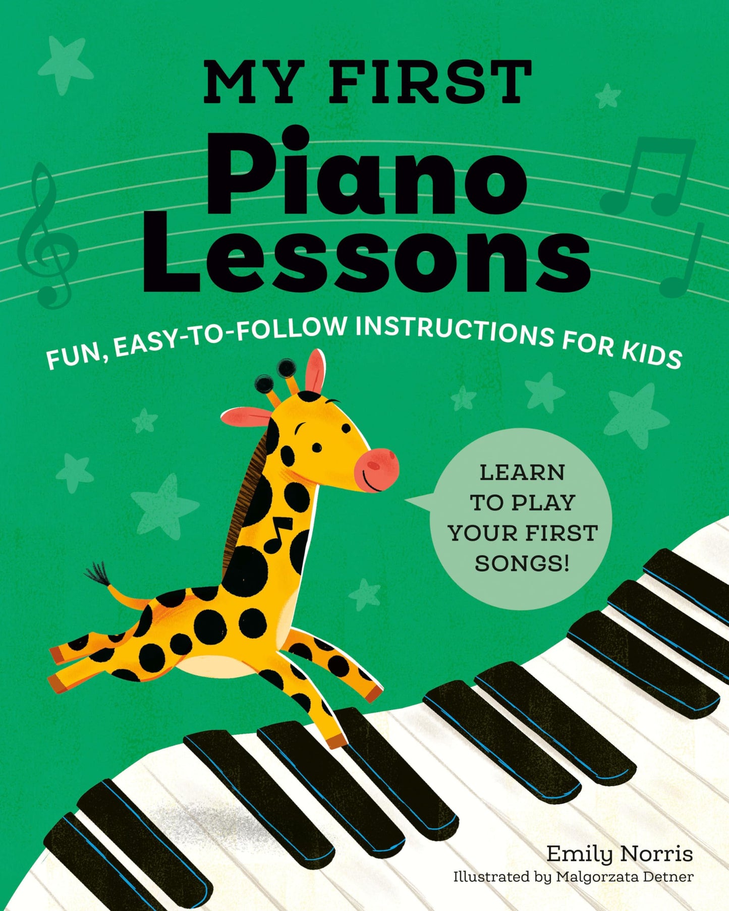 Libro: My First Piano Lessons: Fun, Easy-to-Follow Instructions for Kids (My First Piano Books)