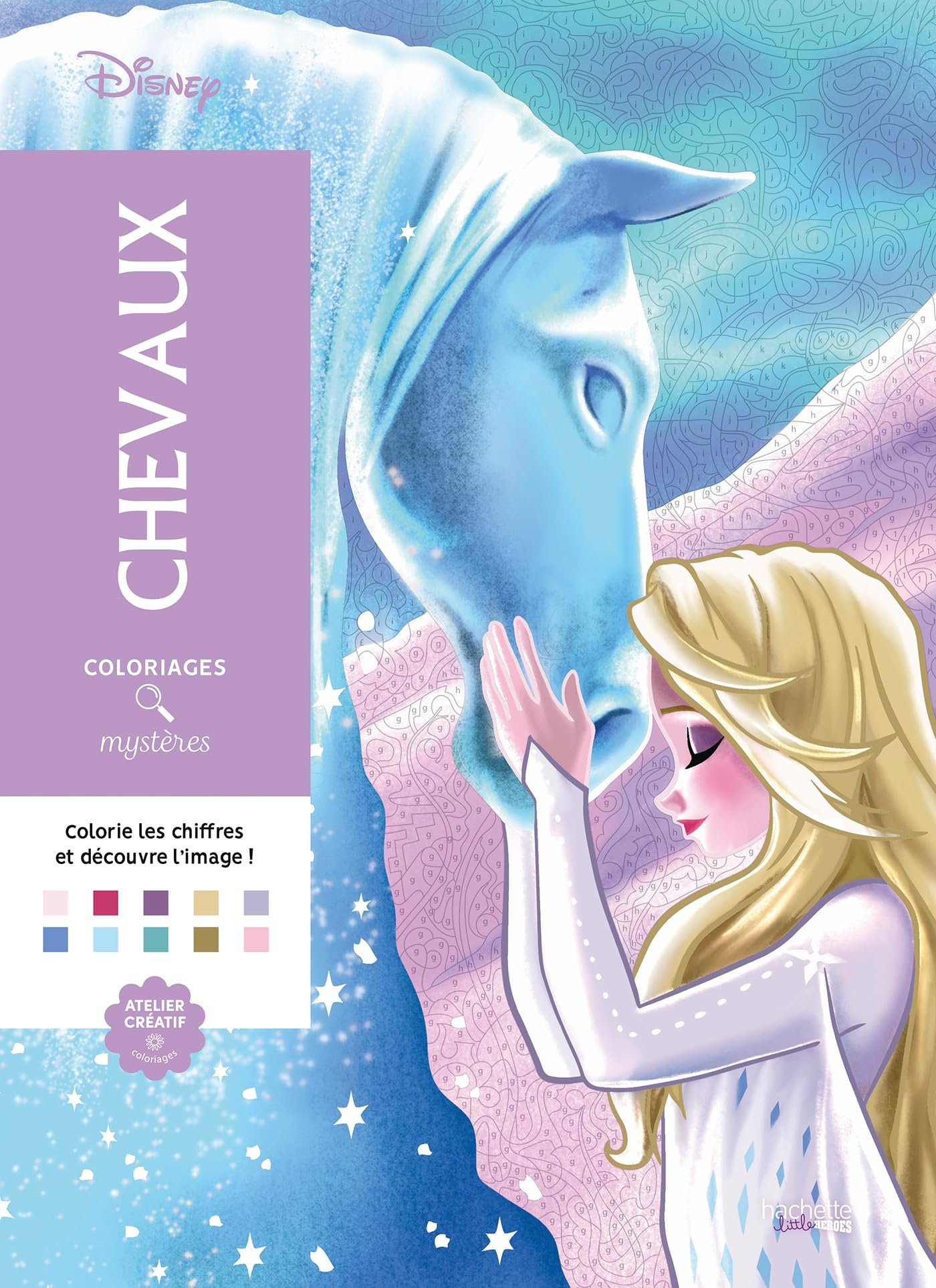 Libro: Coloriages mystères Chevaux