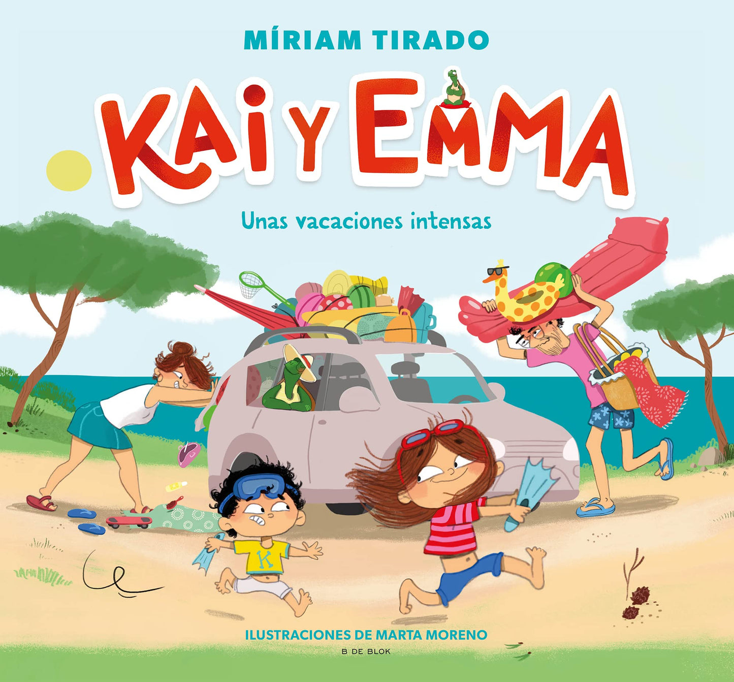 Kai y Emma 2 - Unas vacaciones intensas (B de Blok): Unas vacaciones intensas/ An Intense Vacation (Emociones en familia)