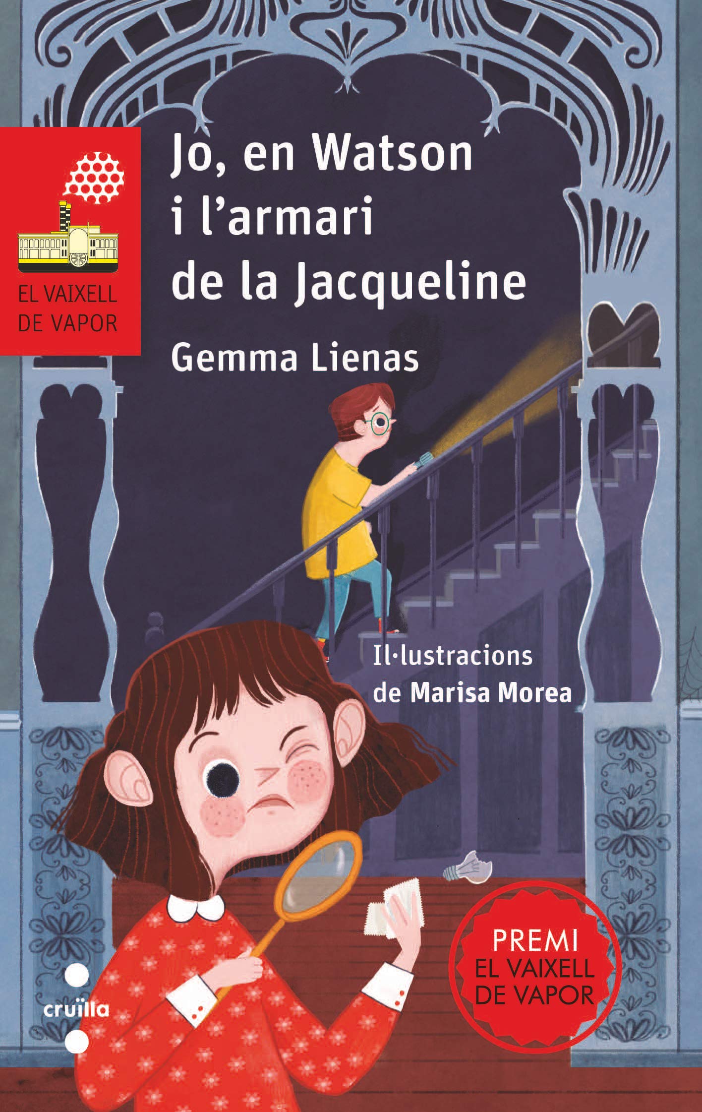 Libro: Jo, en Watson i l'armari de la Jacqueline (El Barco de Vapor Roja)