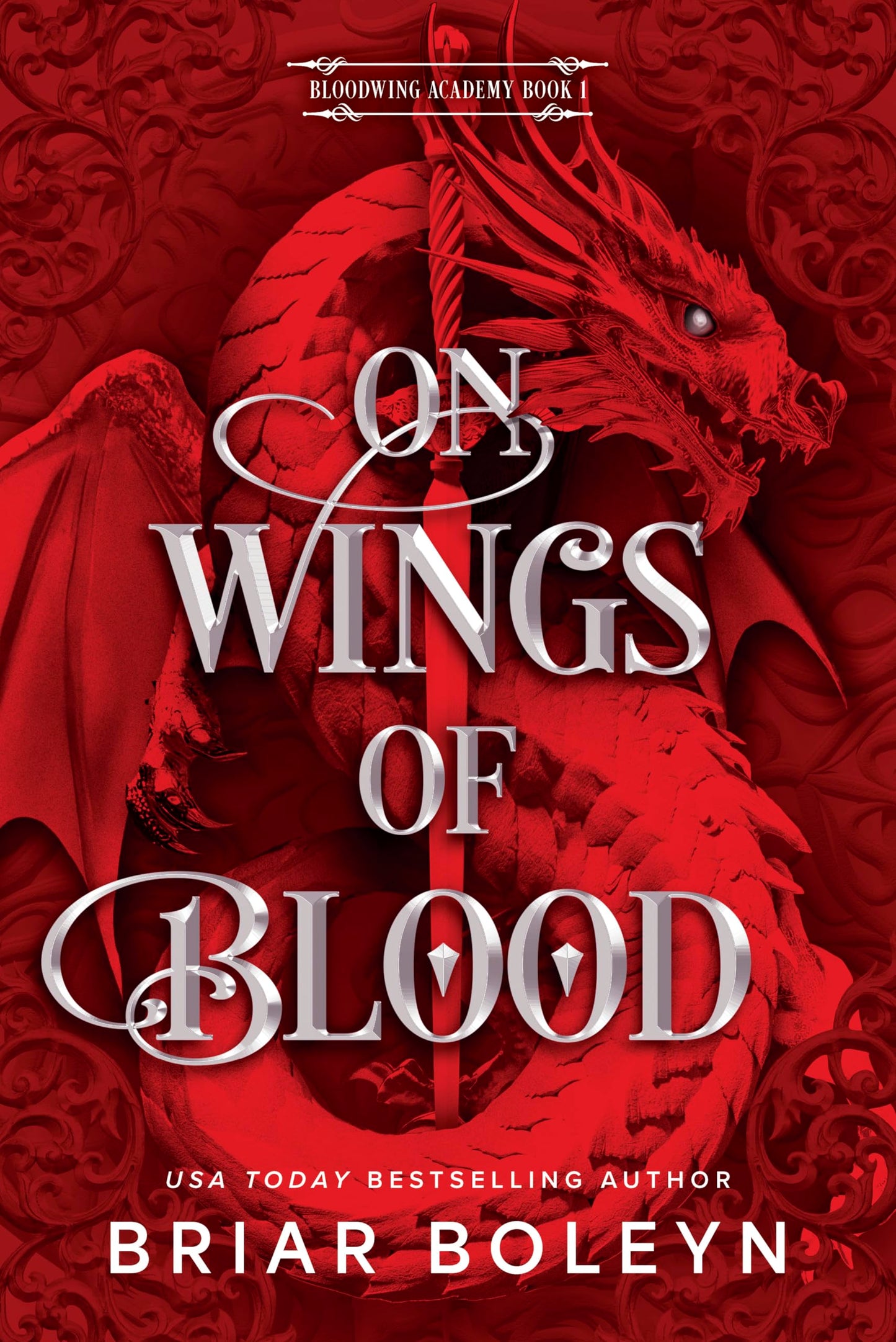 Libro: On Wings of Blood (Standard Edition): A Dark Paranormal Romance Set in a Deadly Supernatural Academy (Bloodwing Academy, 1)