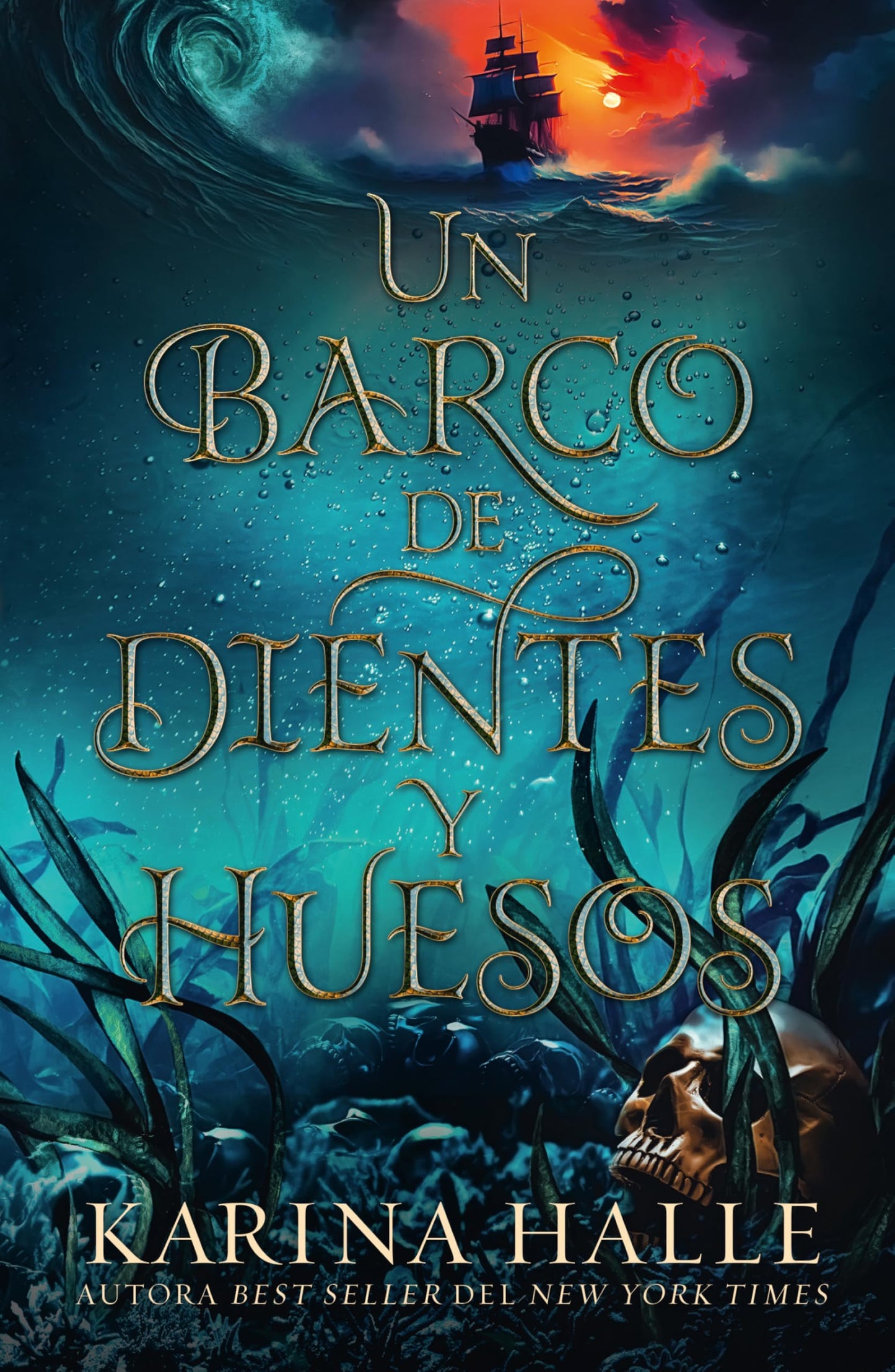 Libro: Un barco de dientes y huesos (DARK ROMANCE)