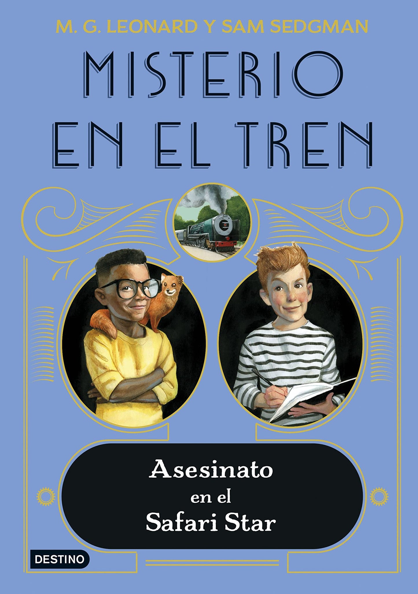 Libro: Misterio en el tren 3. Asesinato en el Safari Star (La isla del tiempo)
