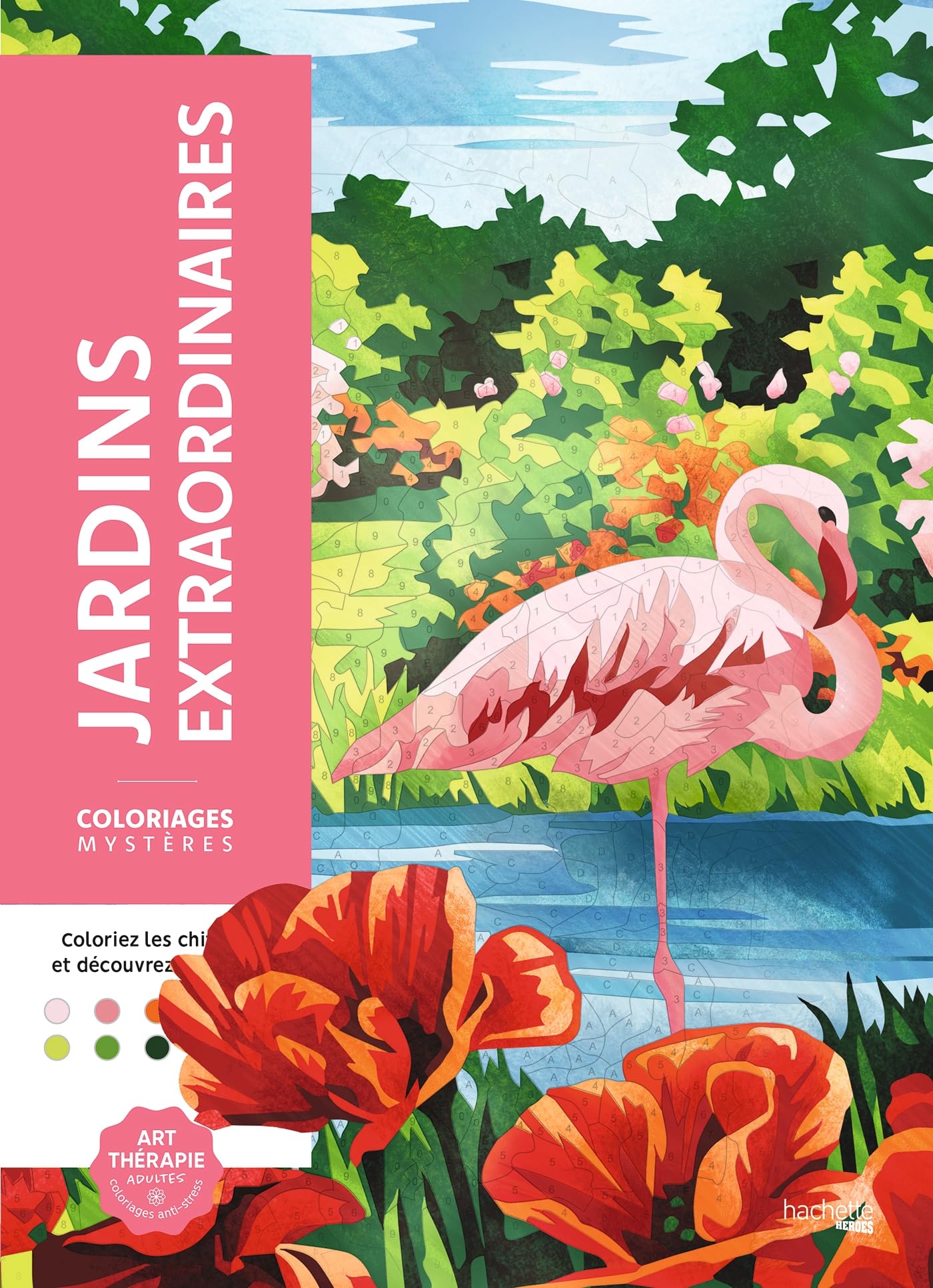 Libro: Coloriages mystères - Jardins extraordinaires
