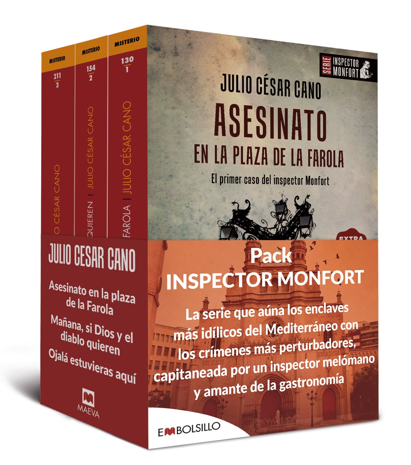 Libro: Pack Inspector Monfort (EMBOLSILLO)