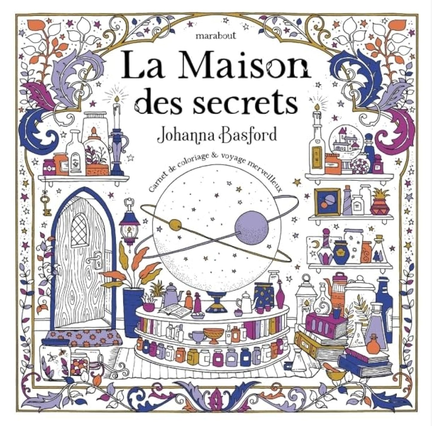 Libro: La Maison des secrets: Carnet de coloriage & voyage merveilleux: 31612