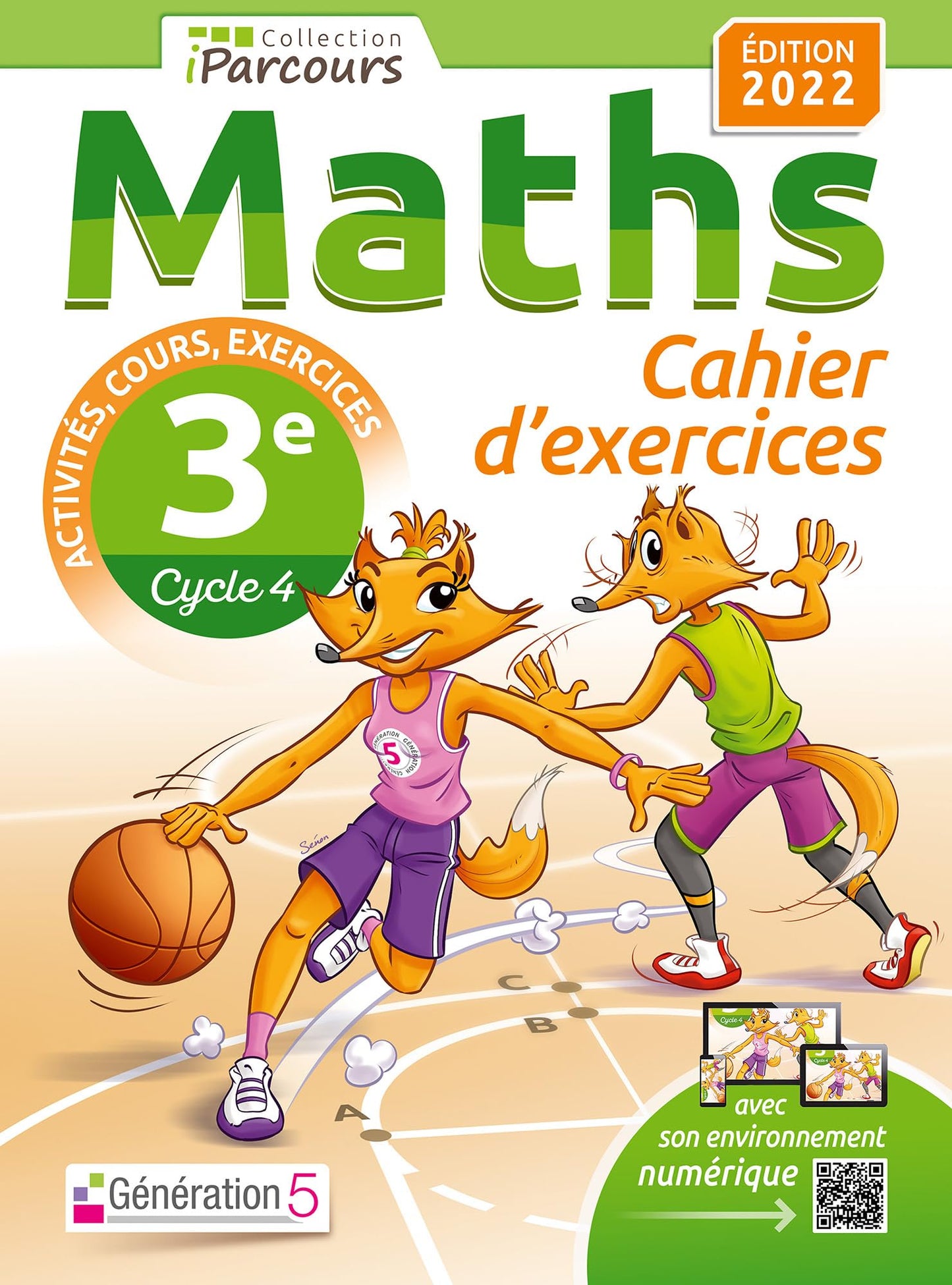 Libro: Maths 3e iParcours: Cahier d'exercices