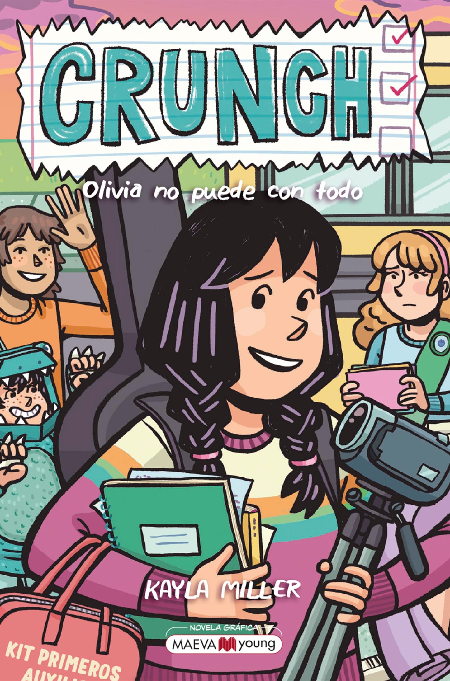 Libro: CRUNCH (Serie Click 5): Olivia no puede con todo (Novela gráfica)