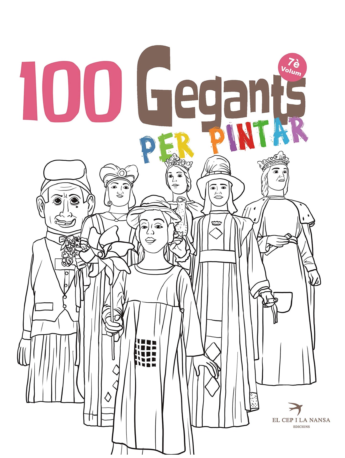 Libro: 100 Gegants per pintar. Volum 7