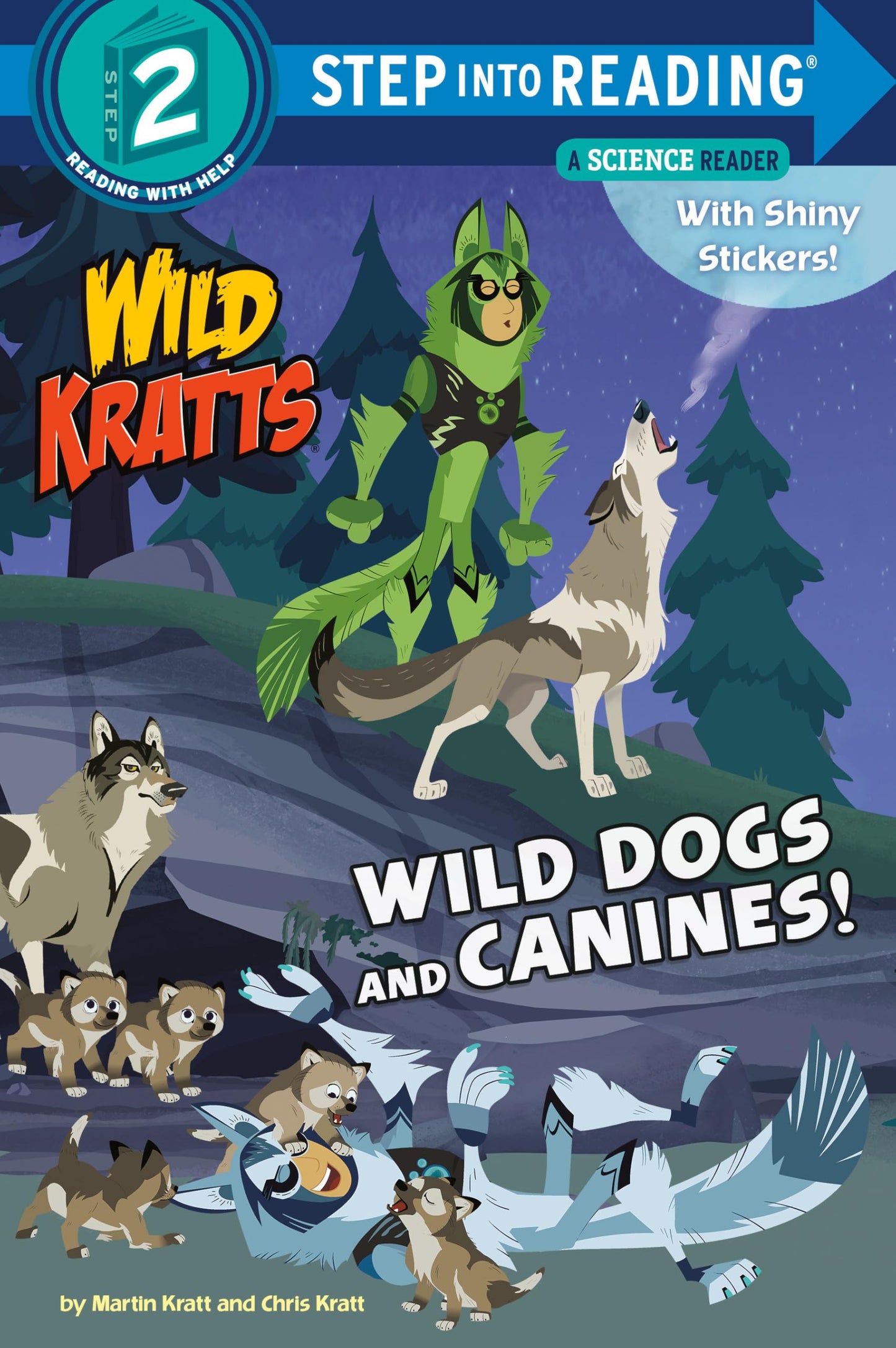 Libro: Wild Dogs and Canines! (Wild Kratts) (Step into Reading, Step 2)