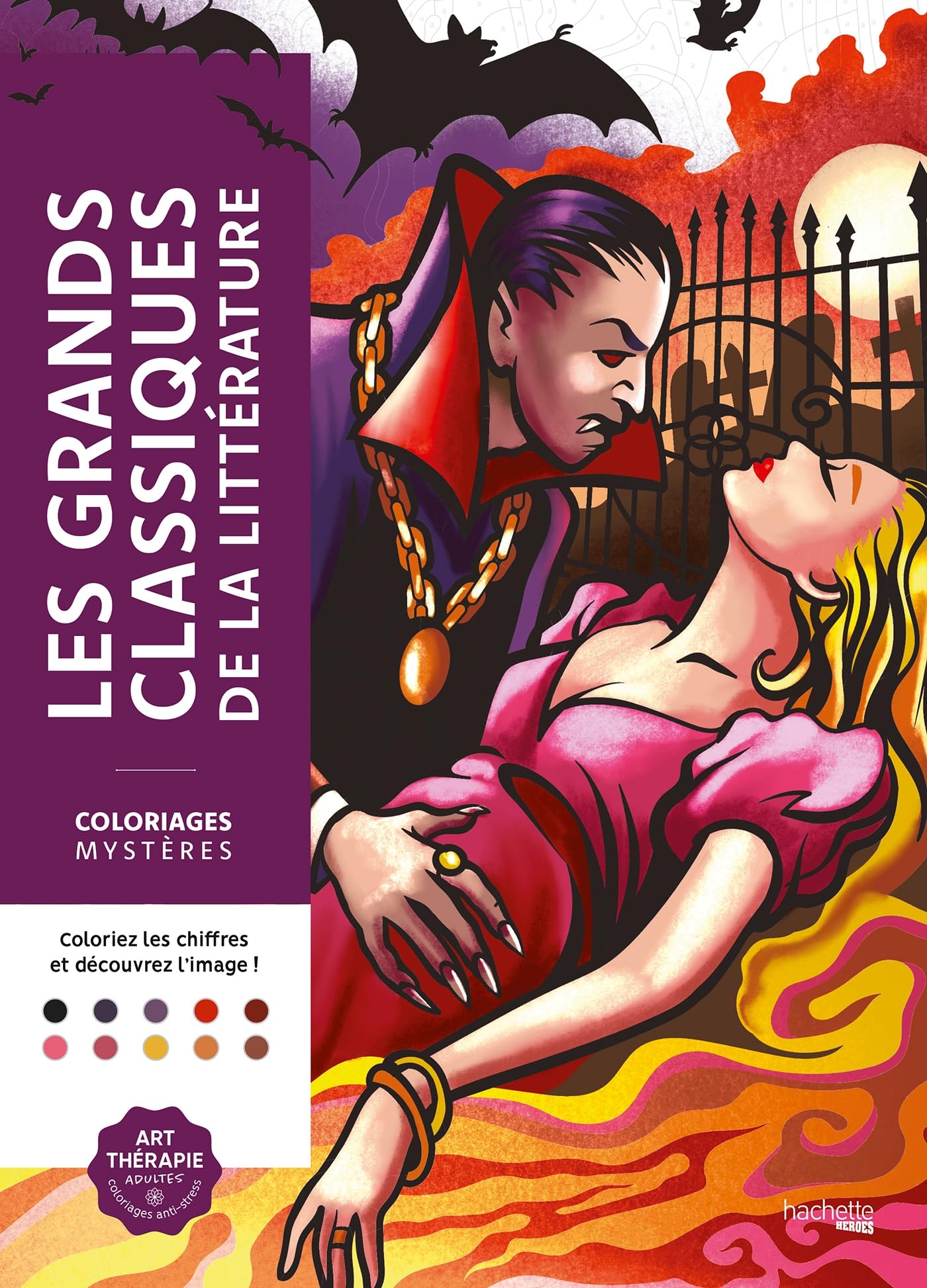 Libro: Coloriages mystères - Les grands classiques de la littérature