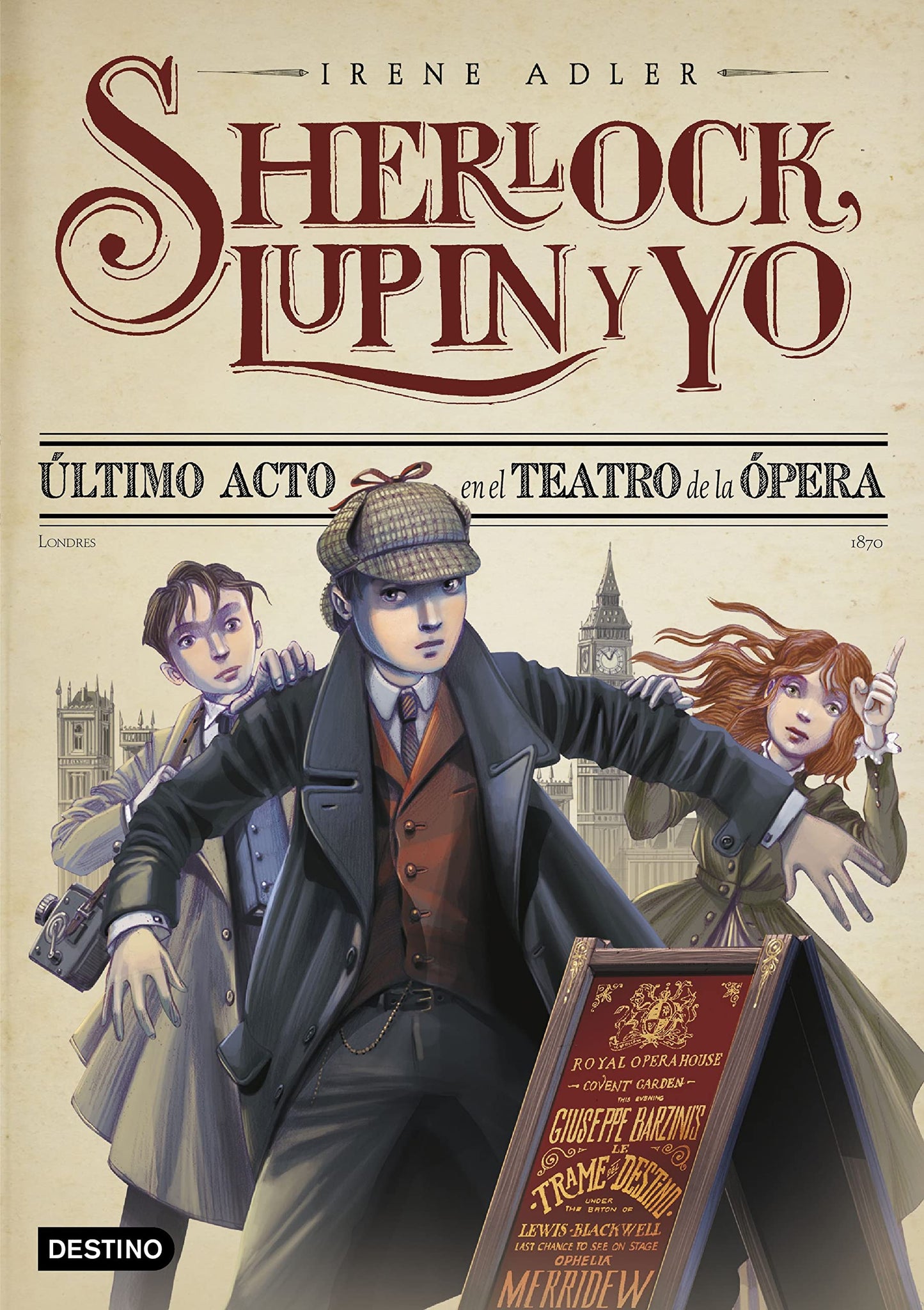 Último acto en el Teatro de la Ópera: Sherlock, Lupin y yo 2