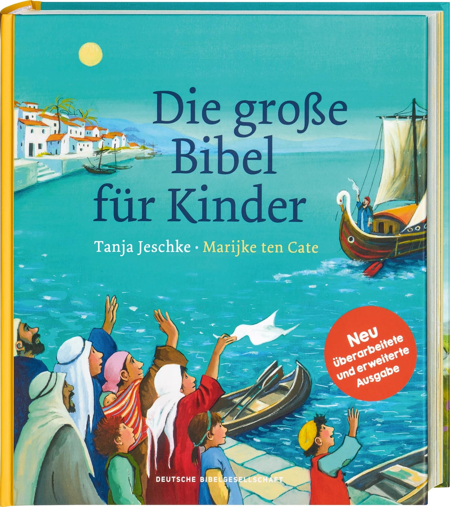 Libro: Die große Bibel für Kinder. Von der Schöpfungsgeschichte bis zum Pfingstwunder: 36 Bibelgeschichten mit doppelseitigen Bildern & leicht verständlichen Texten zum Vorlesen für Kinder ab 4 Jahren