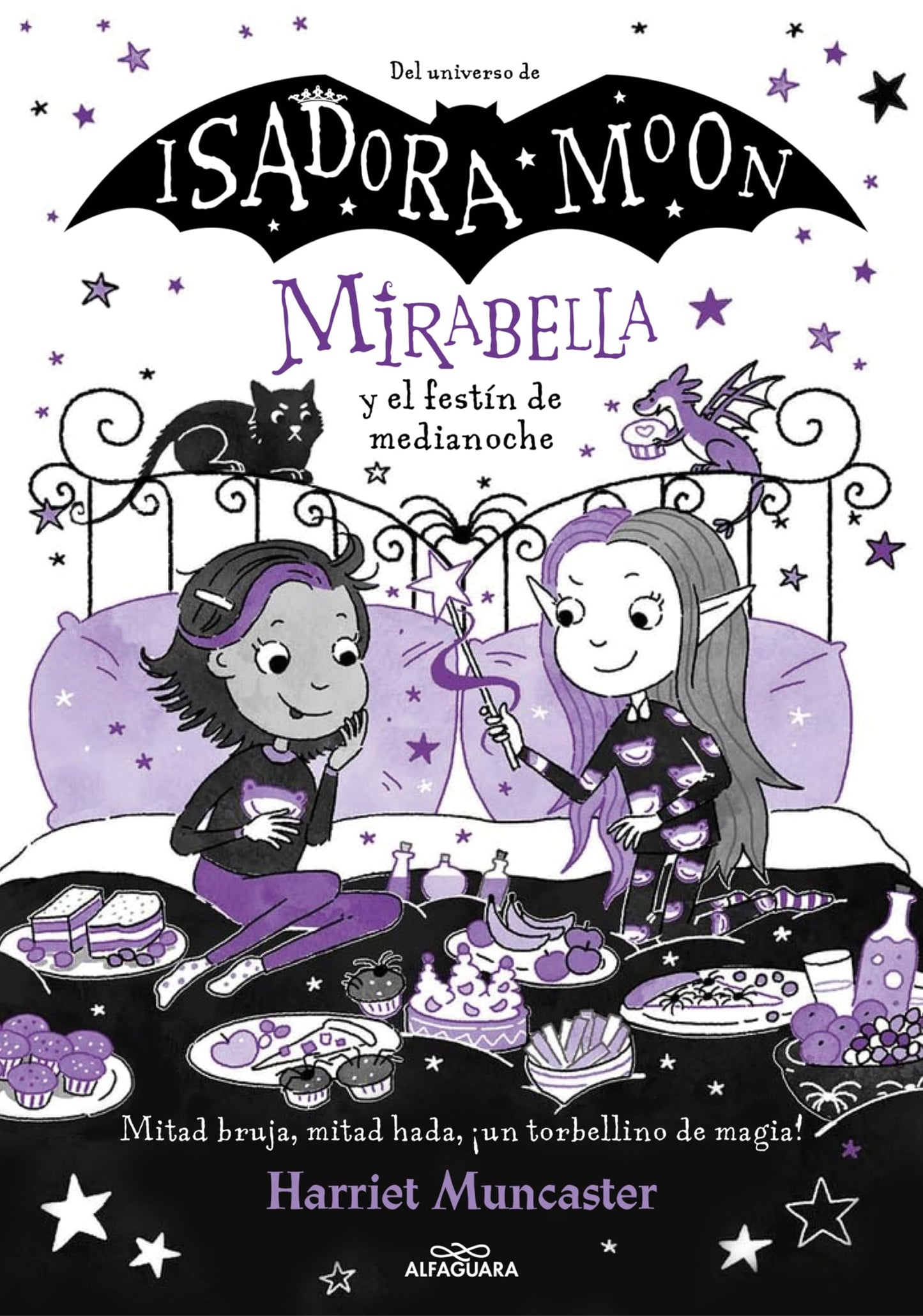 Libro: Mirabella 10 - Mirabella y el festín de medianoche: ¡Un libro mágico del universo de Isadora Moon con purpurina en la cubierta! (Harriet Muncaster)
