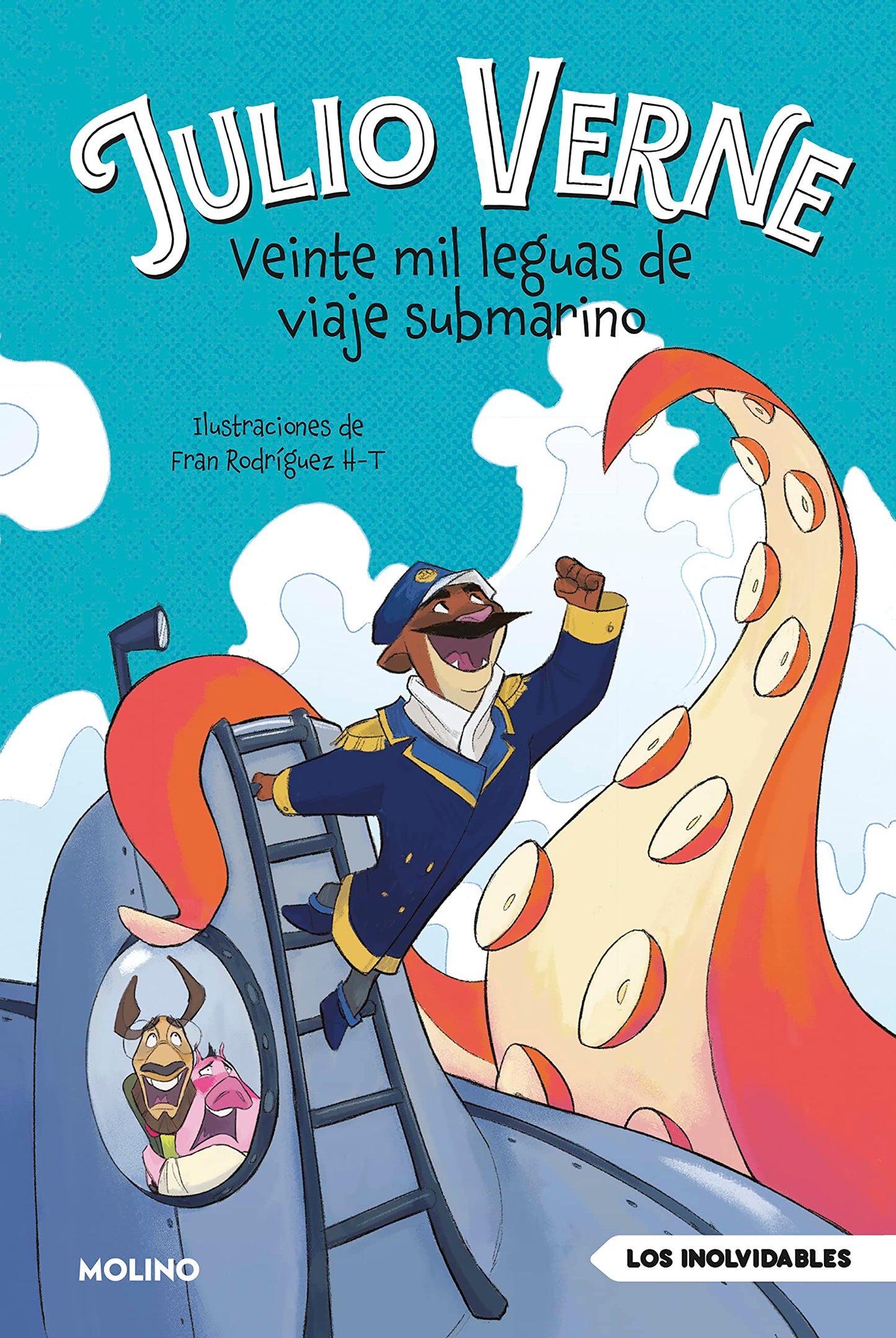 Libro: Veinte mil leguas de viaje submarino (Julio Verne para niños) (Peques)