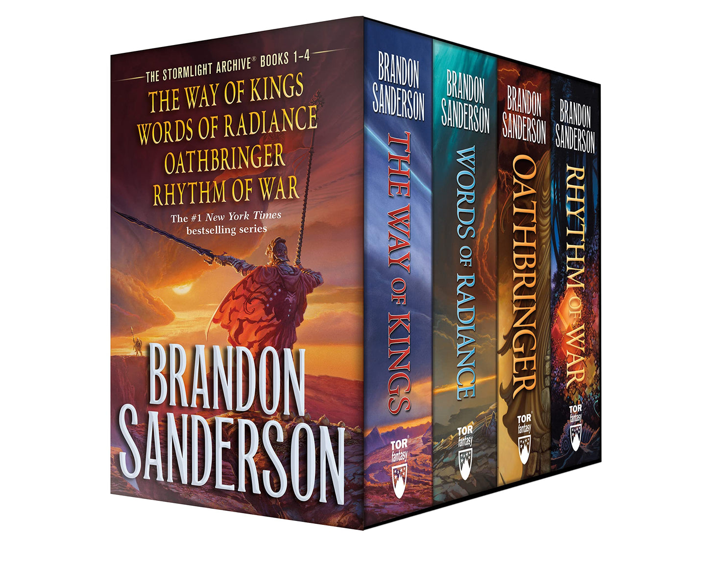 Libro: Stormlight Archives HC Box Set 1-4: The Way of Kings, Words of Radiance, Oathbringer, Rhythm of War