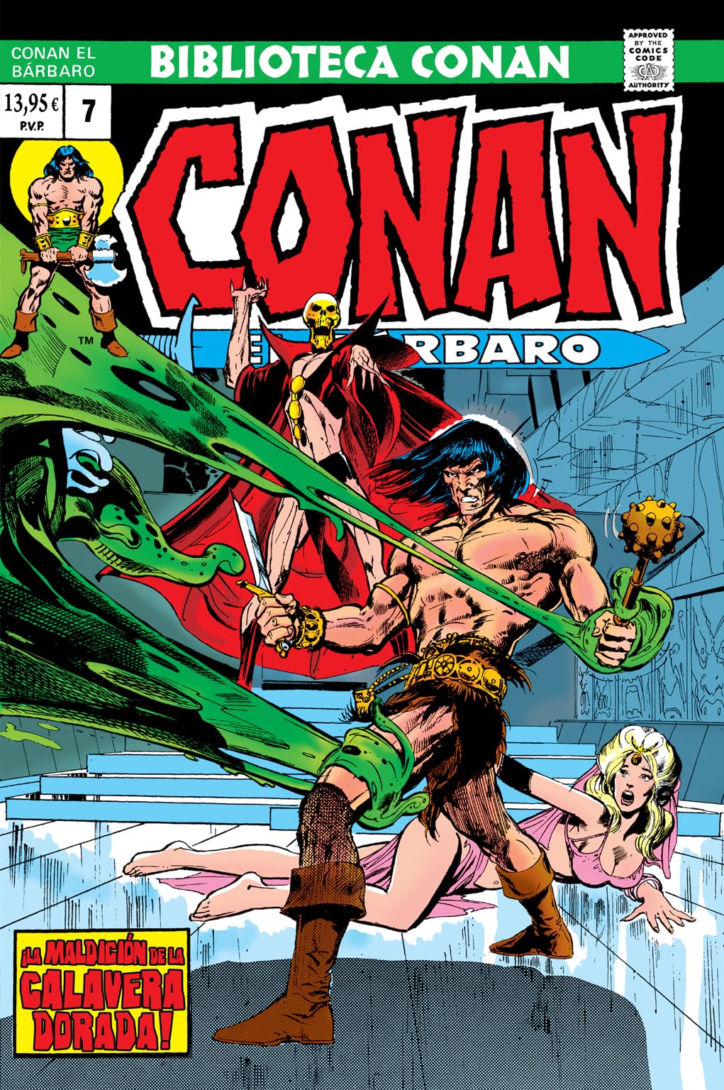 Libro: Biblioteca conan el bárbaro 7. 1974: conan the barbarian 35-40 usa