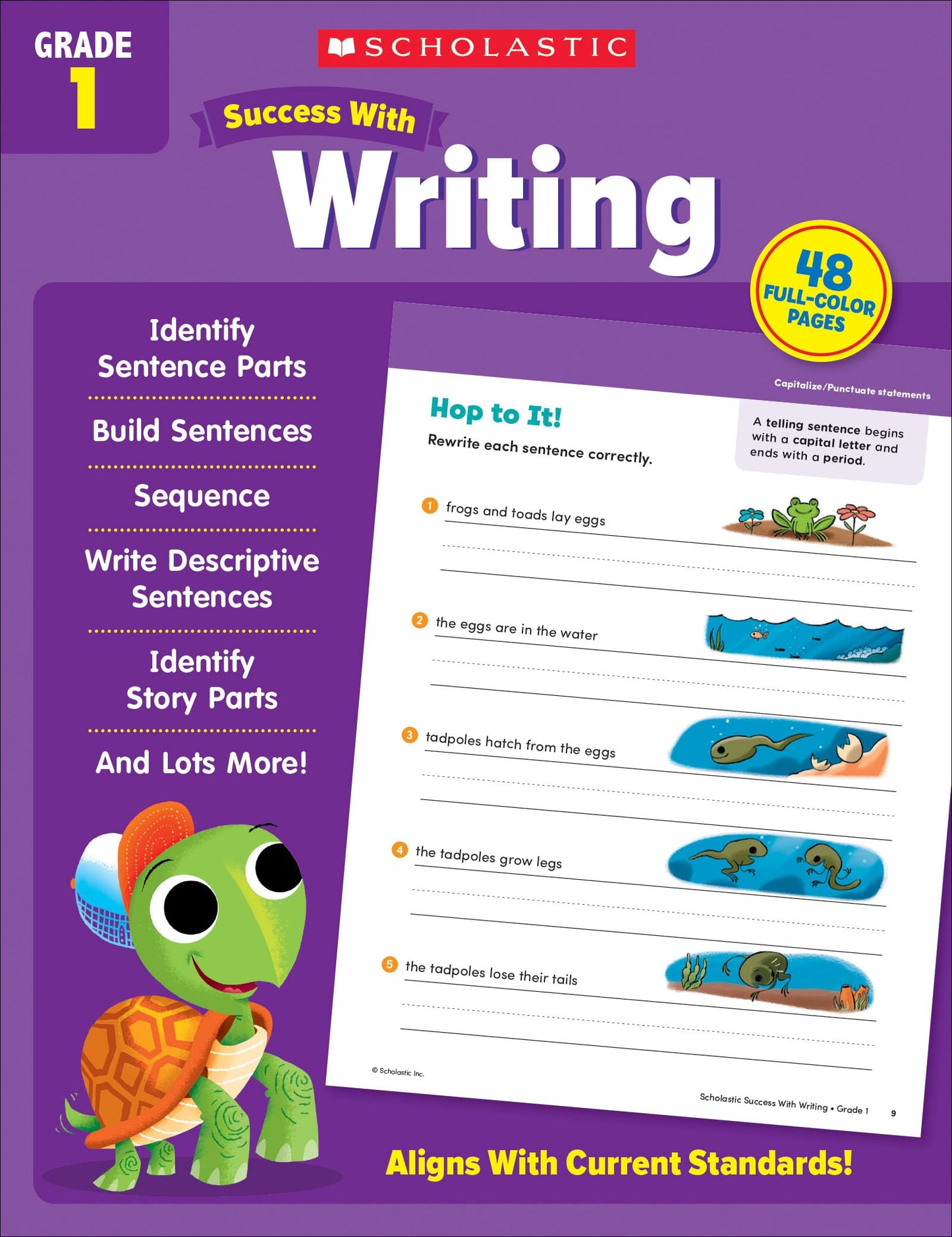 Libro: Scholastic Success with Writing Grade 1 Workbook