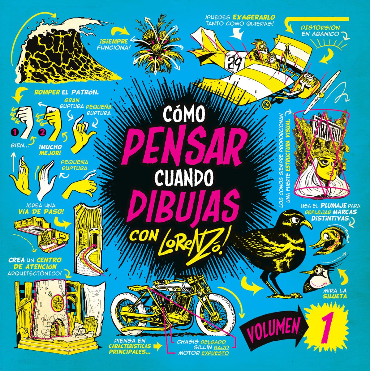 Libro: COMO PENSAR CUANDO DIBUJAS. VOLUMEN 01 (DIBUJO)