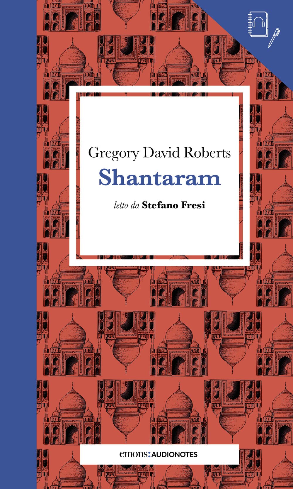 Libro: Shantaram letto da Stefano Fresi. Quaderno. Con audiolibro (Audionotes)