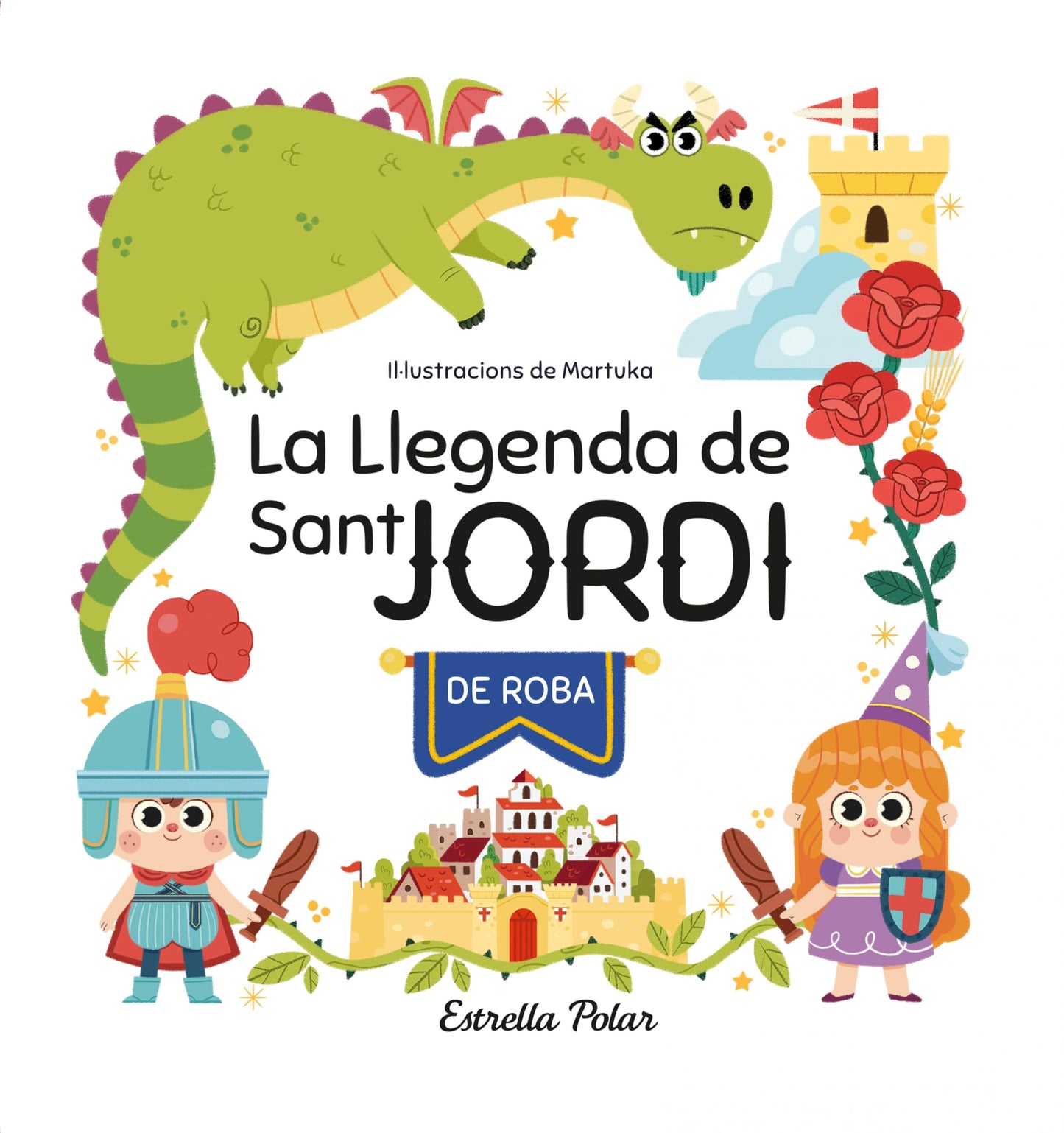 Libro: La llegenda de Sant Jordi de roba