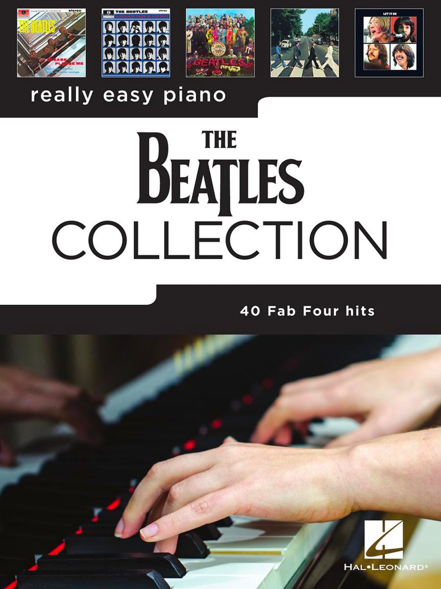 Really easy piano : the beatles collection - 40 titres -