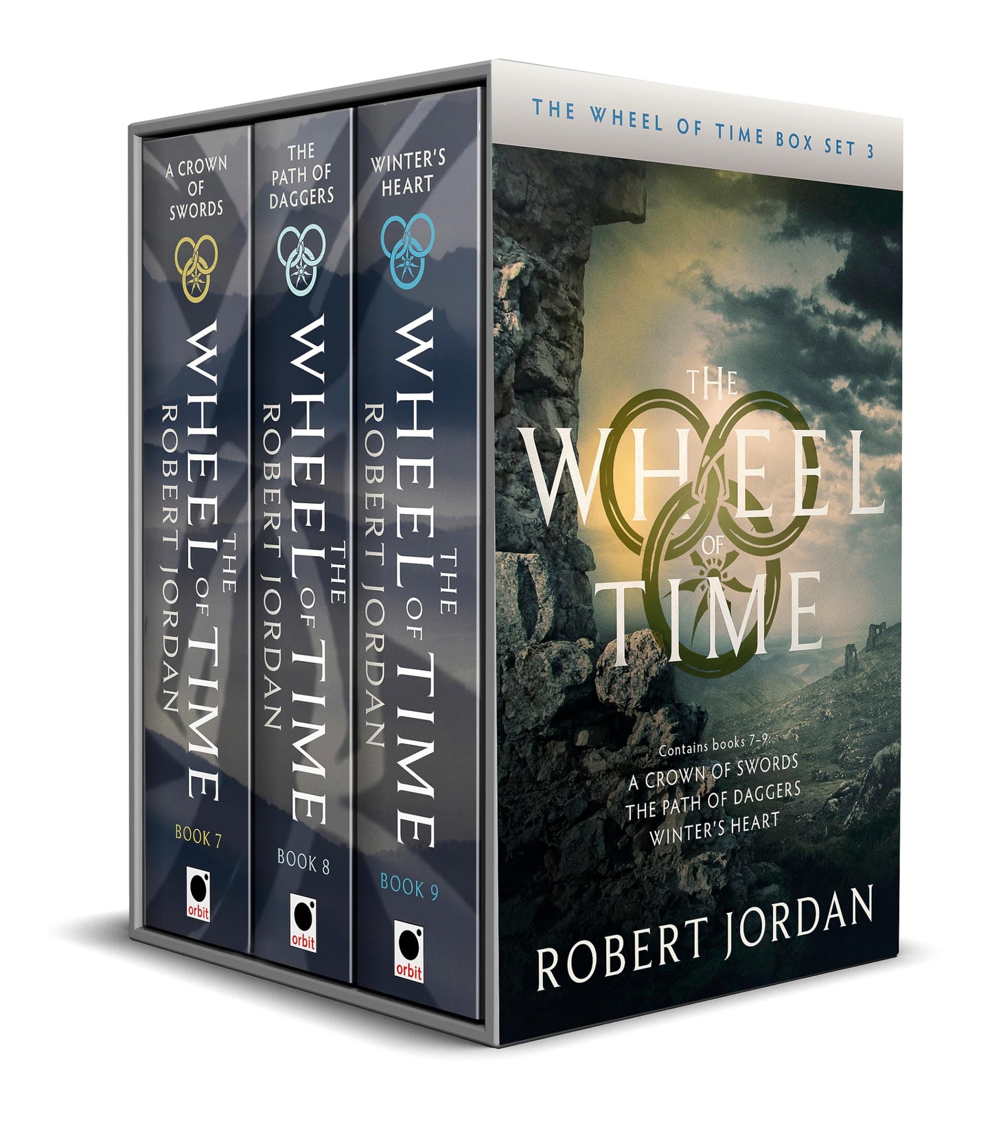 Libro: The Wheel of Time Box Set 3: Books 7-9 (A Crown of Swords, The Path of Daggers, Winter's Heart) (Wheel of Time Box Sets)