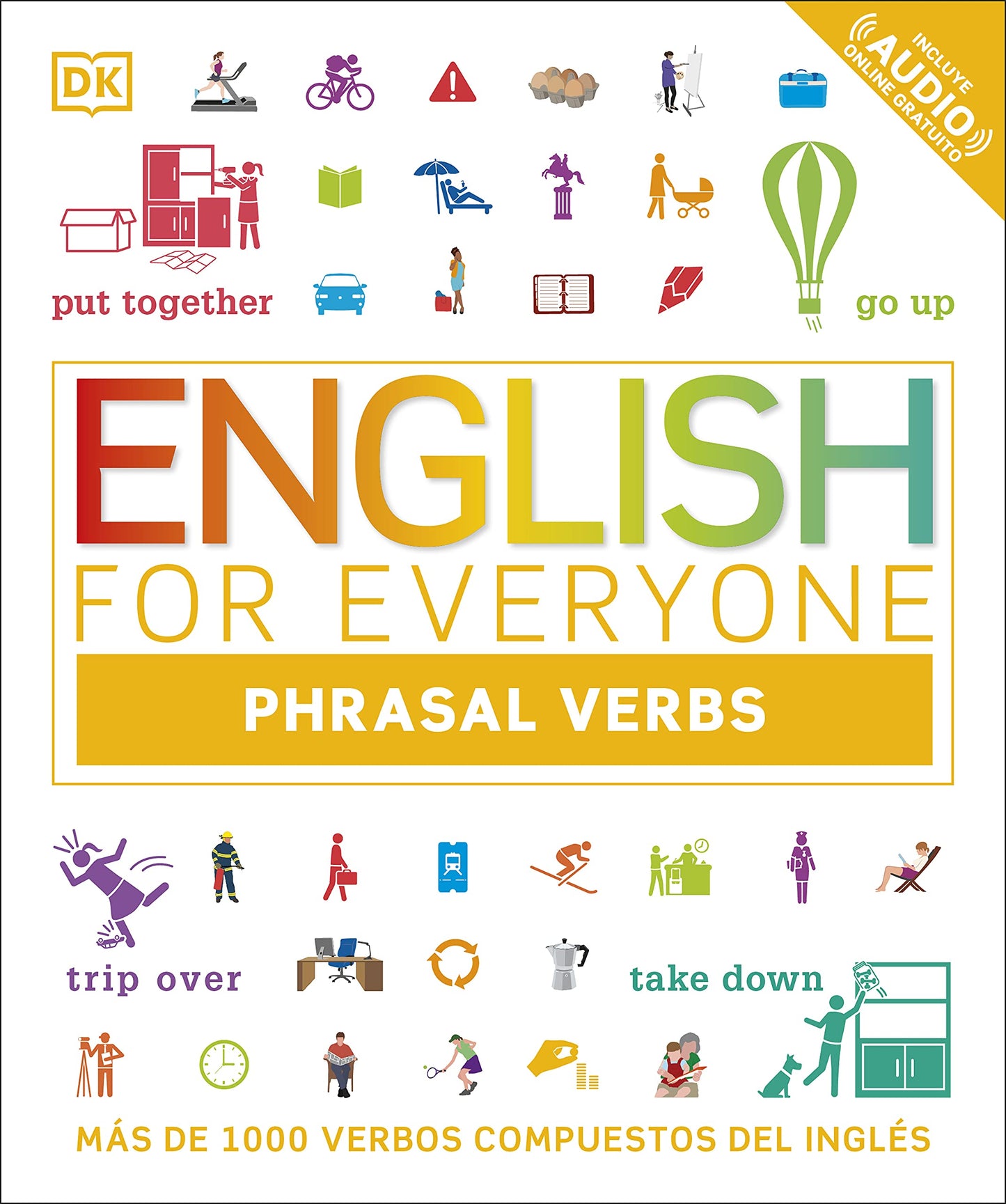 Libro: English for Everyone - Phrasal Verbs: Más de 1000 verbos compuestos del inglés (Aprender inglés)