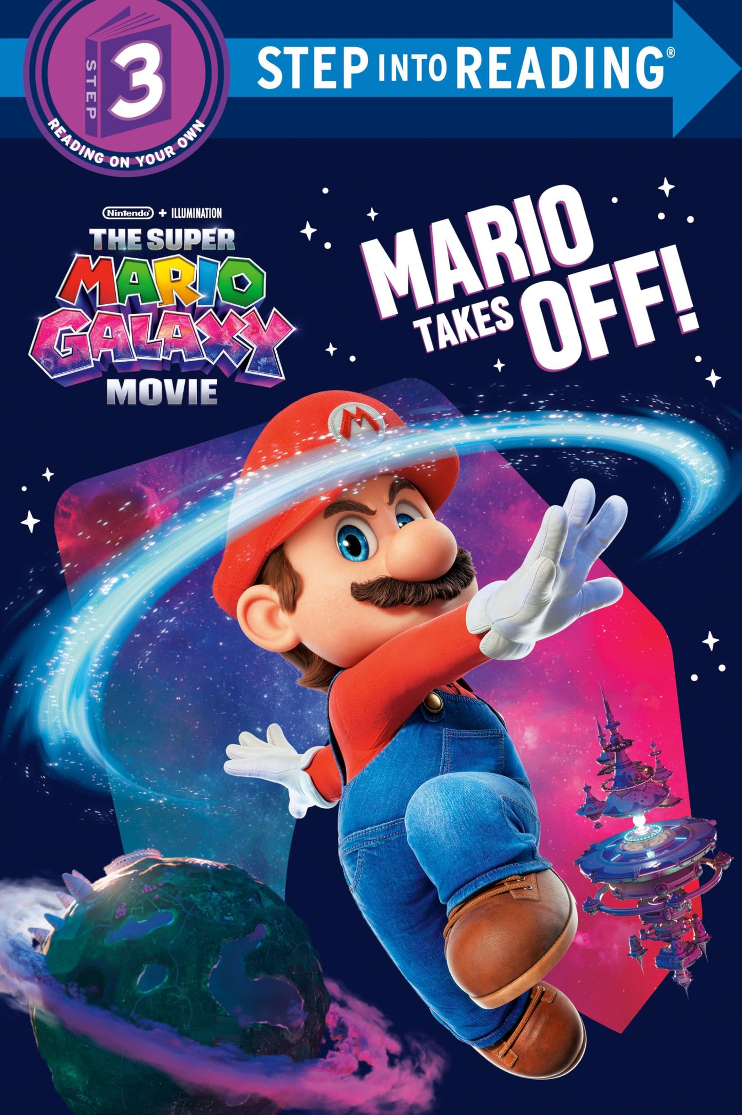 Libro: The Super Mario Galaxy Movie: Mario Takes Off! (Step into Reading, Step 3)