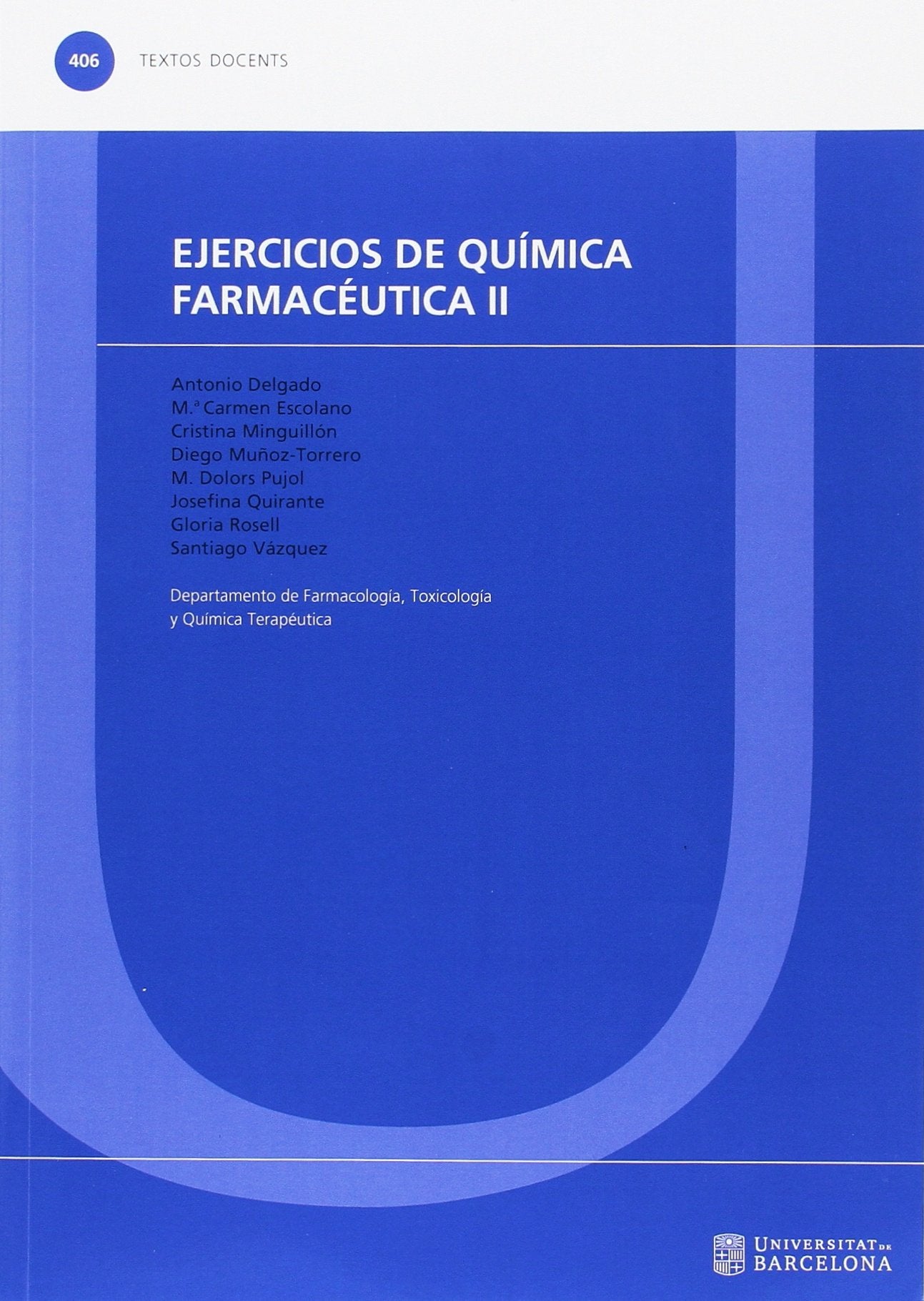 Libro: Ejercicios de química farmacéutica II