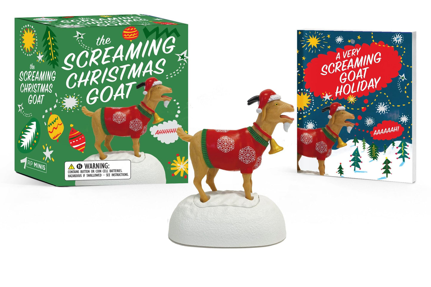Libro: The Screaming Christmas Goat: Ahhhhh! (Rp Minis)