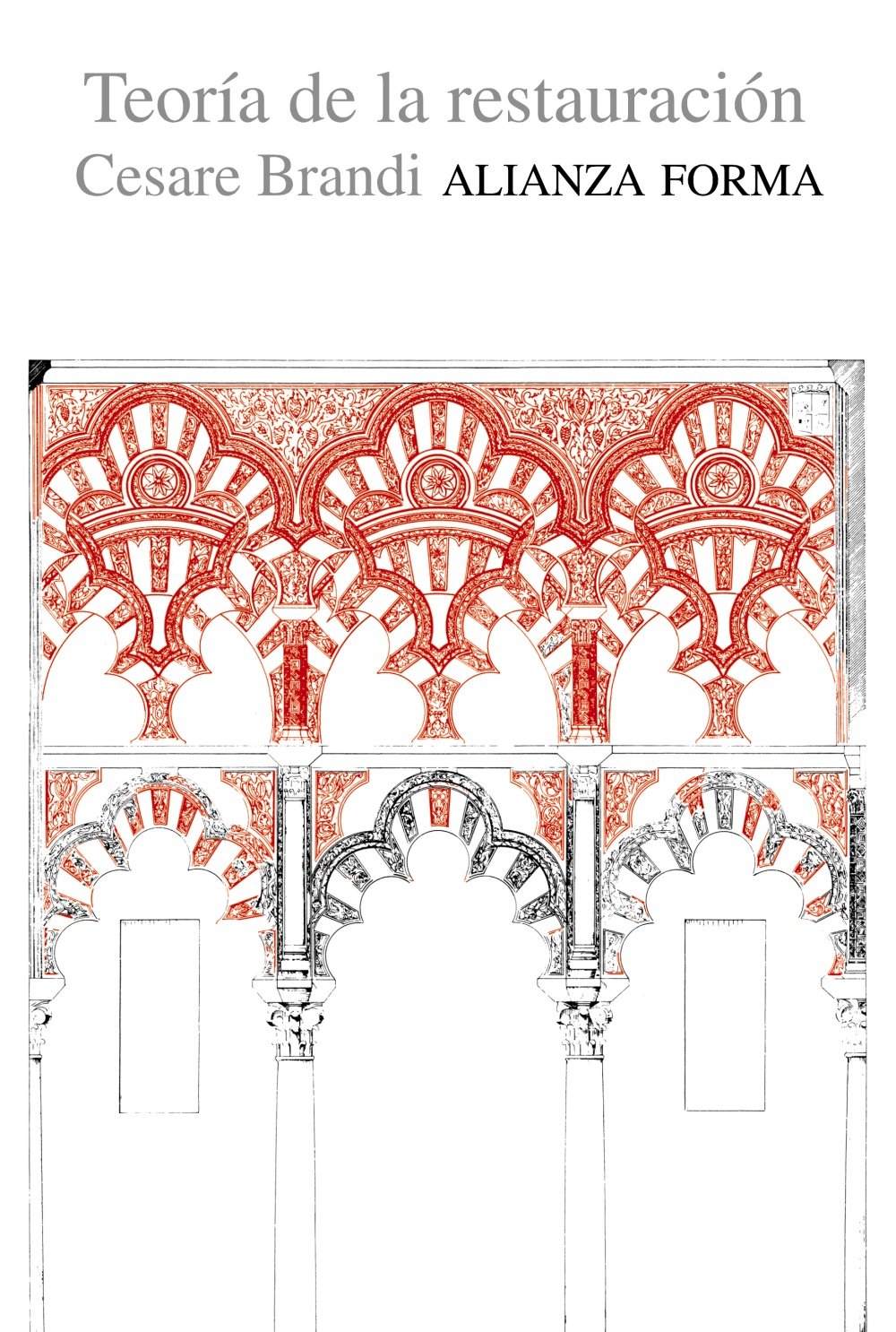 Libro: Teoría de la restauración (Alianza forma (AF))