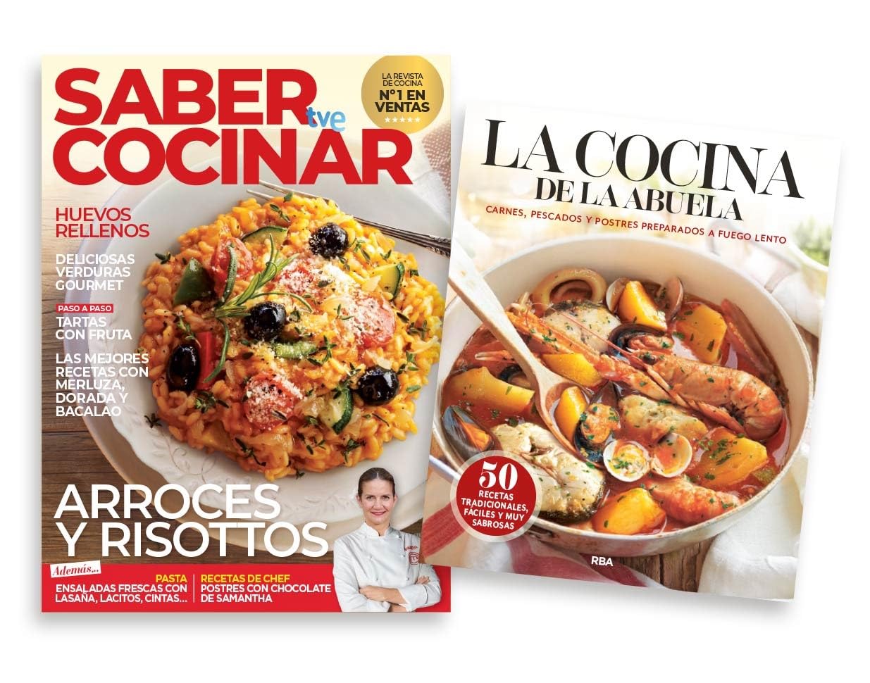 Libro: Revista Saber Cocinar #1136 Arroces y risottos. Libro: La cocina de la abuela